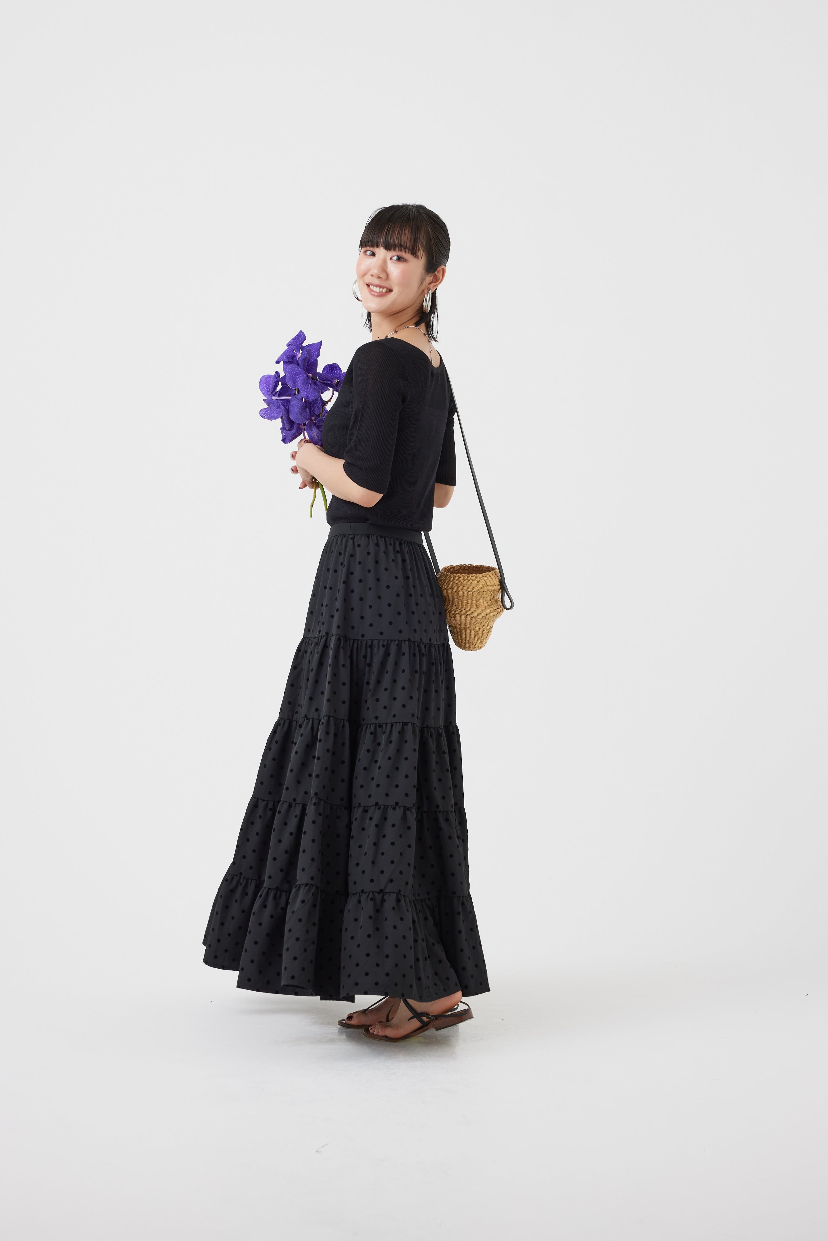 ニットベーシックトップス（6251-335）