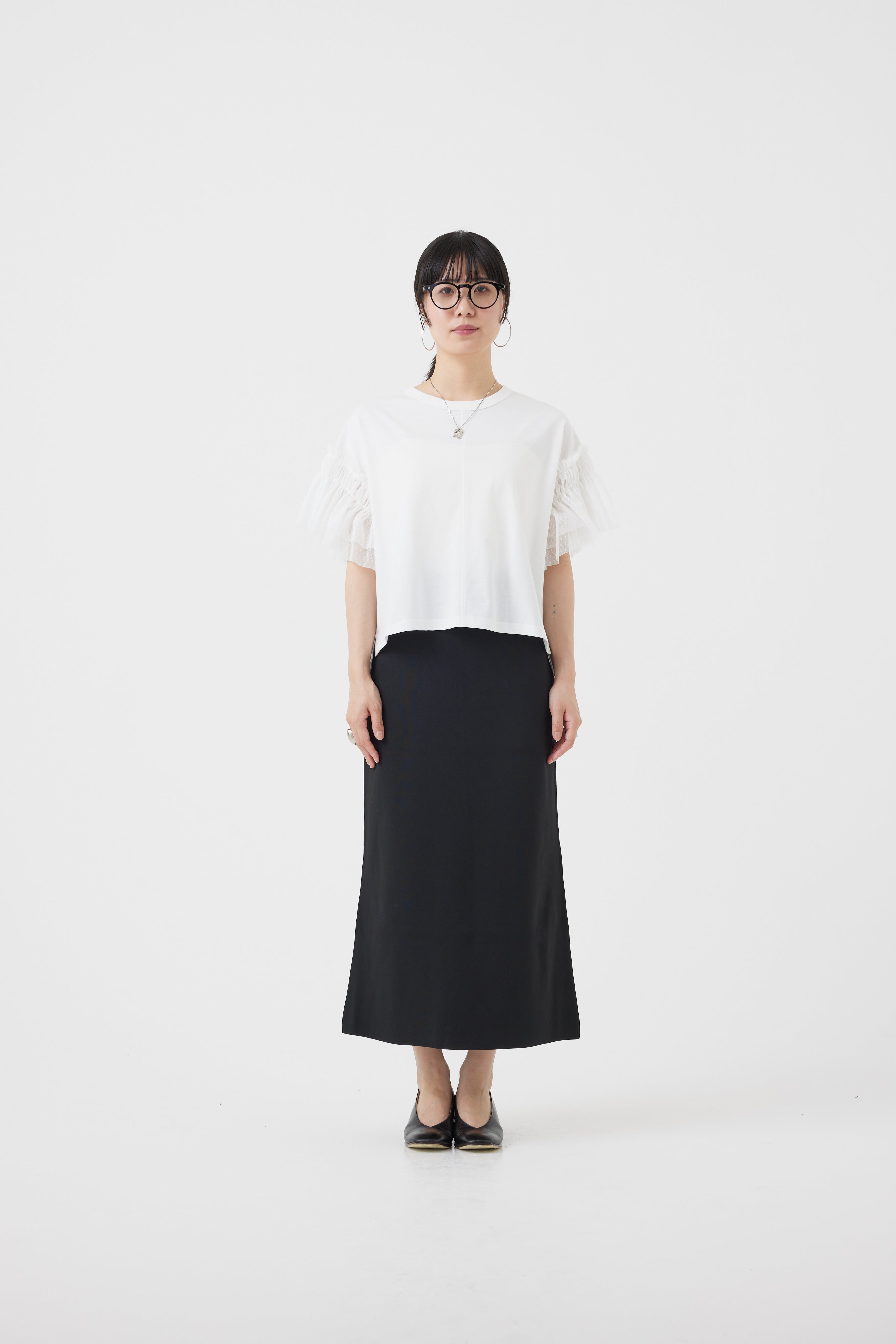 メッシュ袖Tシャツ(6251-336)