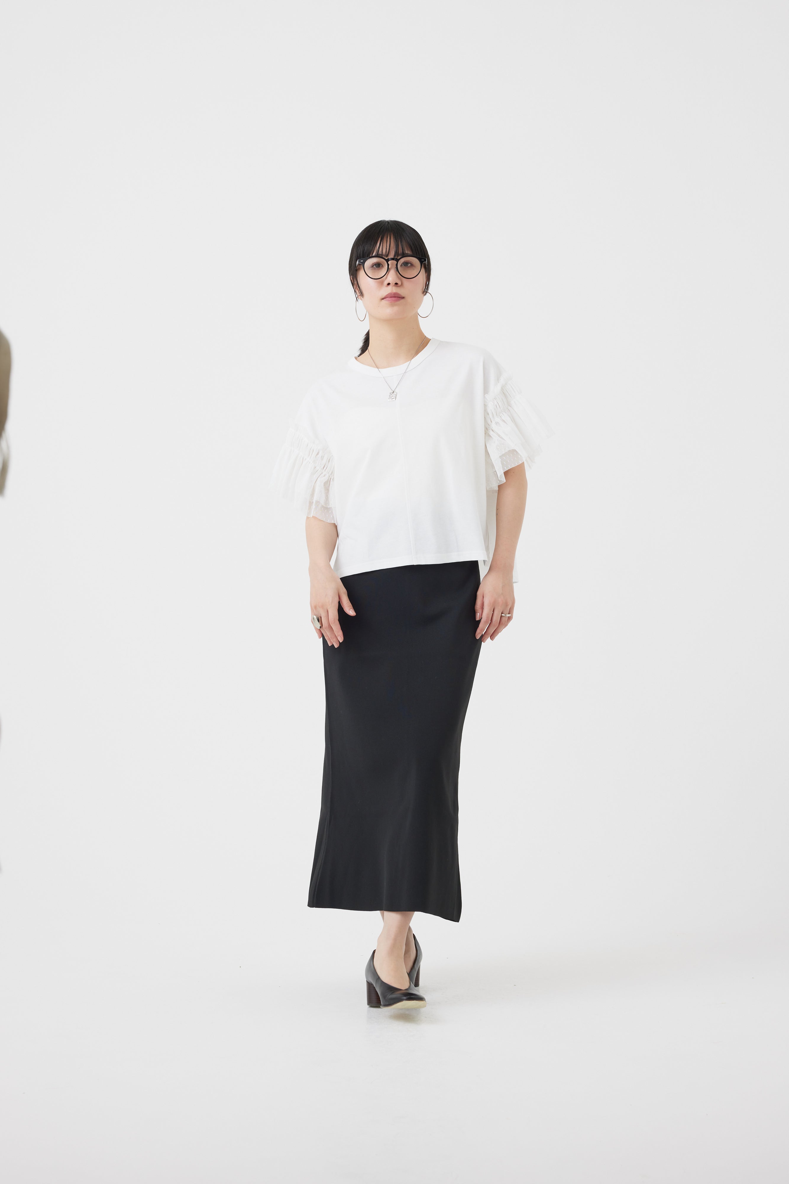メッシュ袖Tシャツ(6251-336)