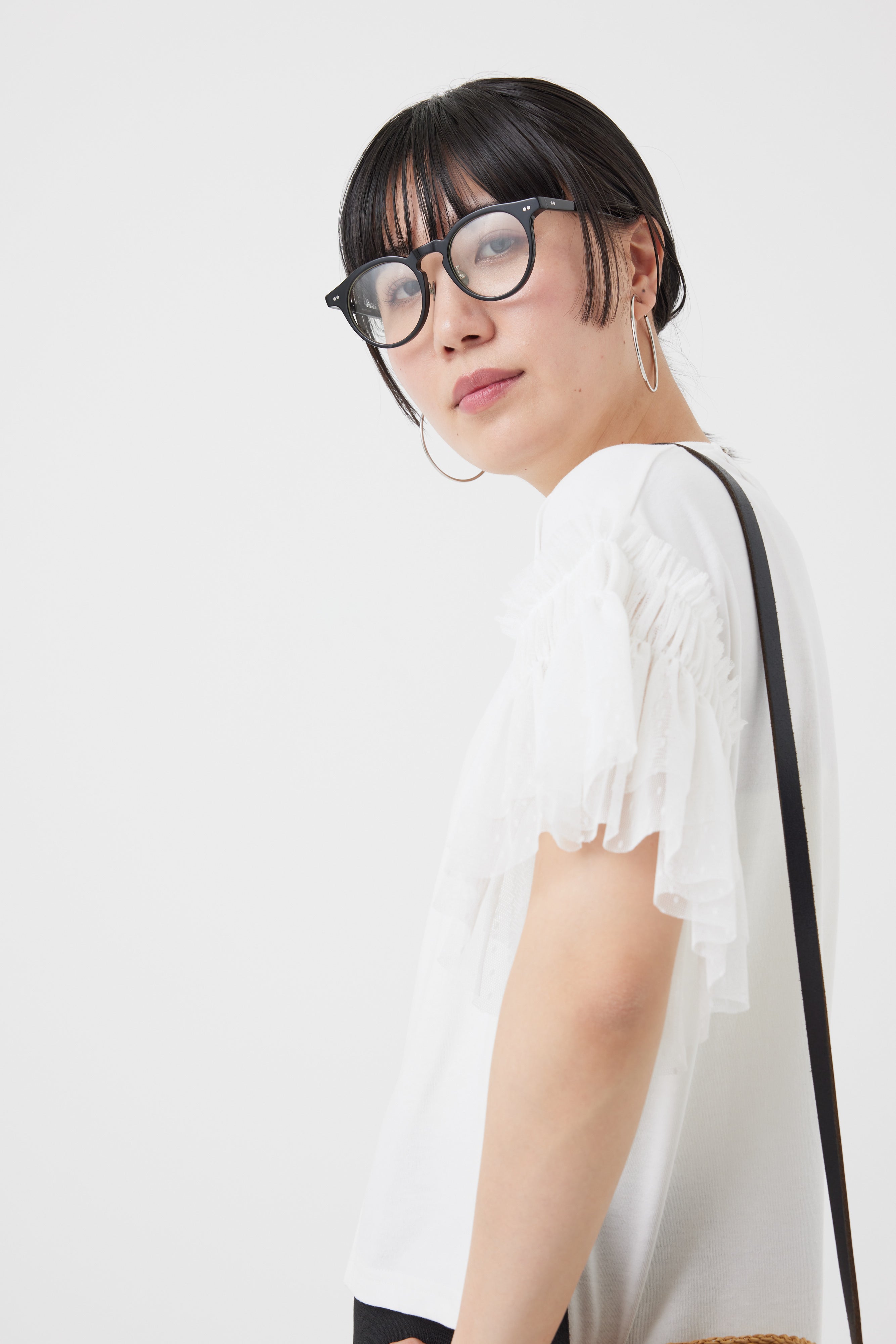 メッシュ袖Tシャツ(6251-336)