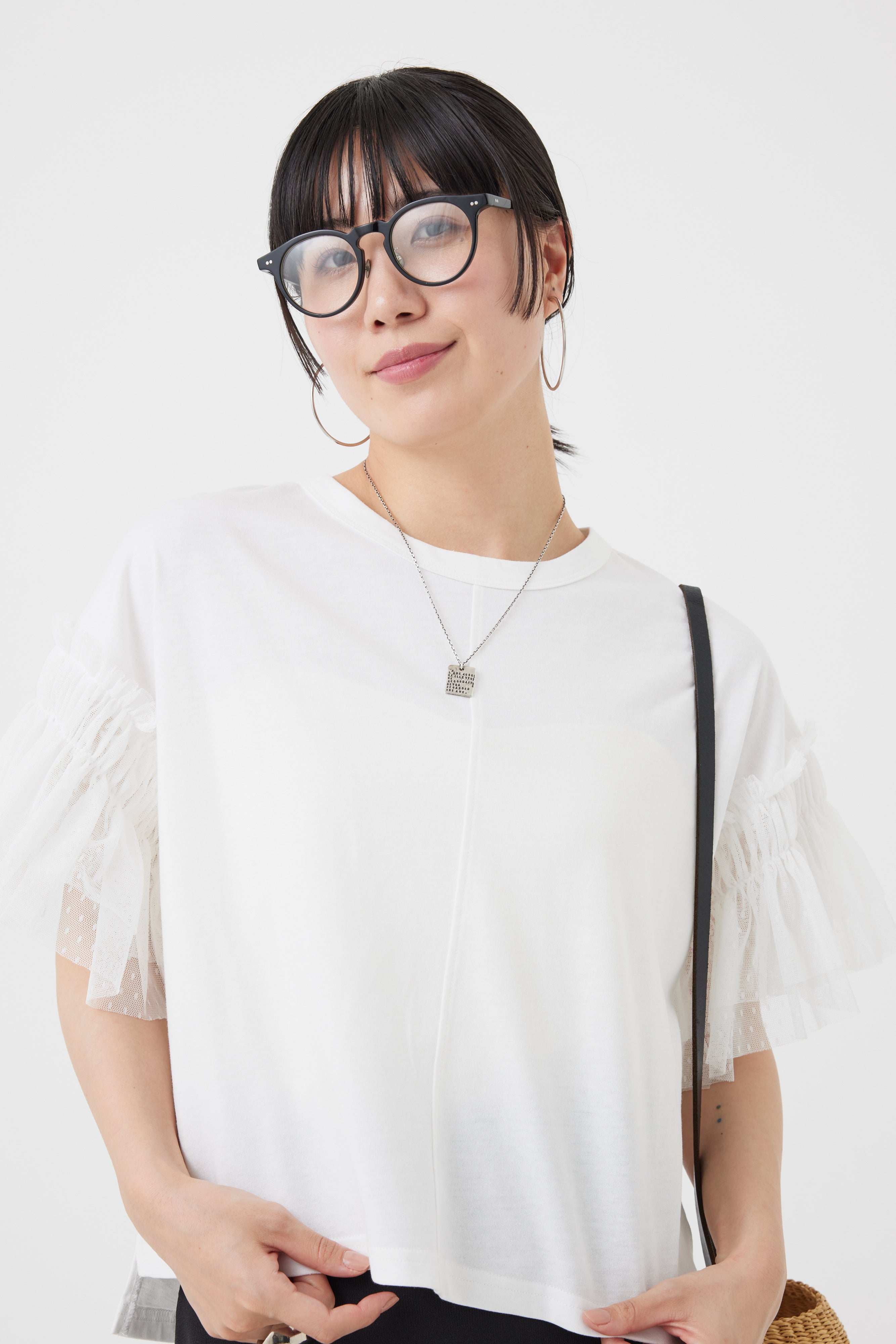 メッシュ袖Tシャツ(6251-336)