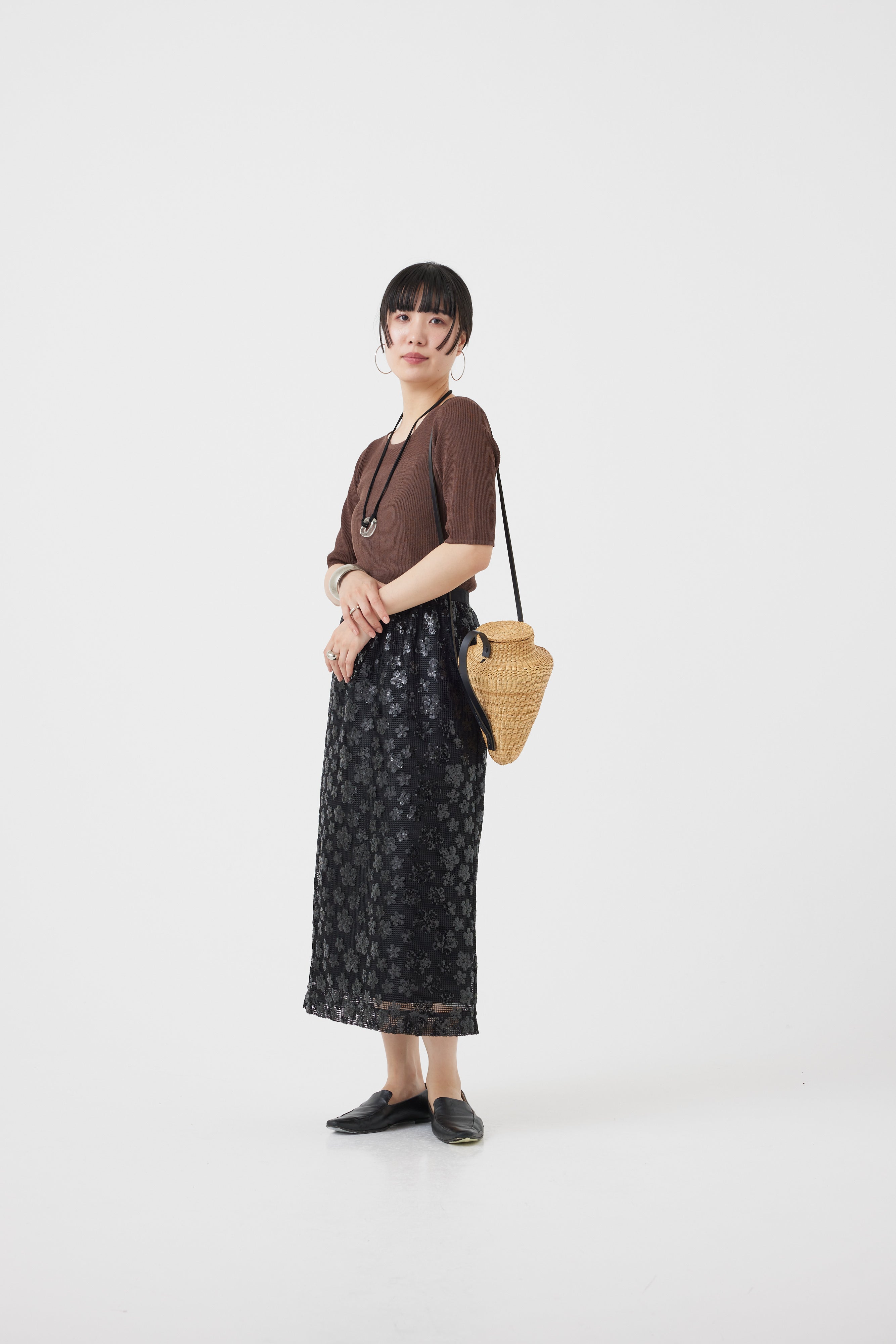 ニットベーシックトップス（6251-335）