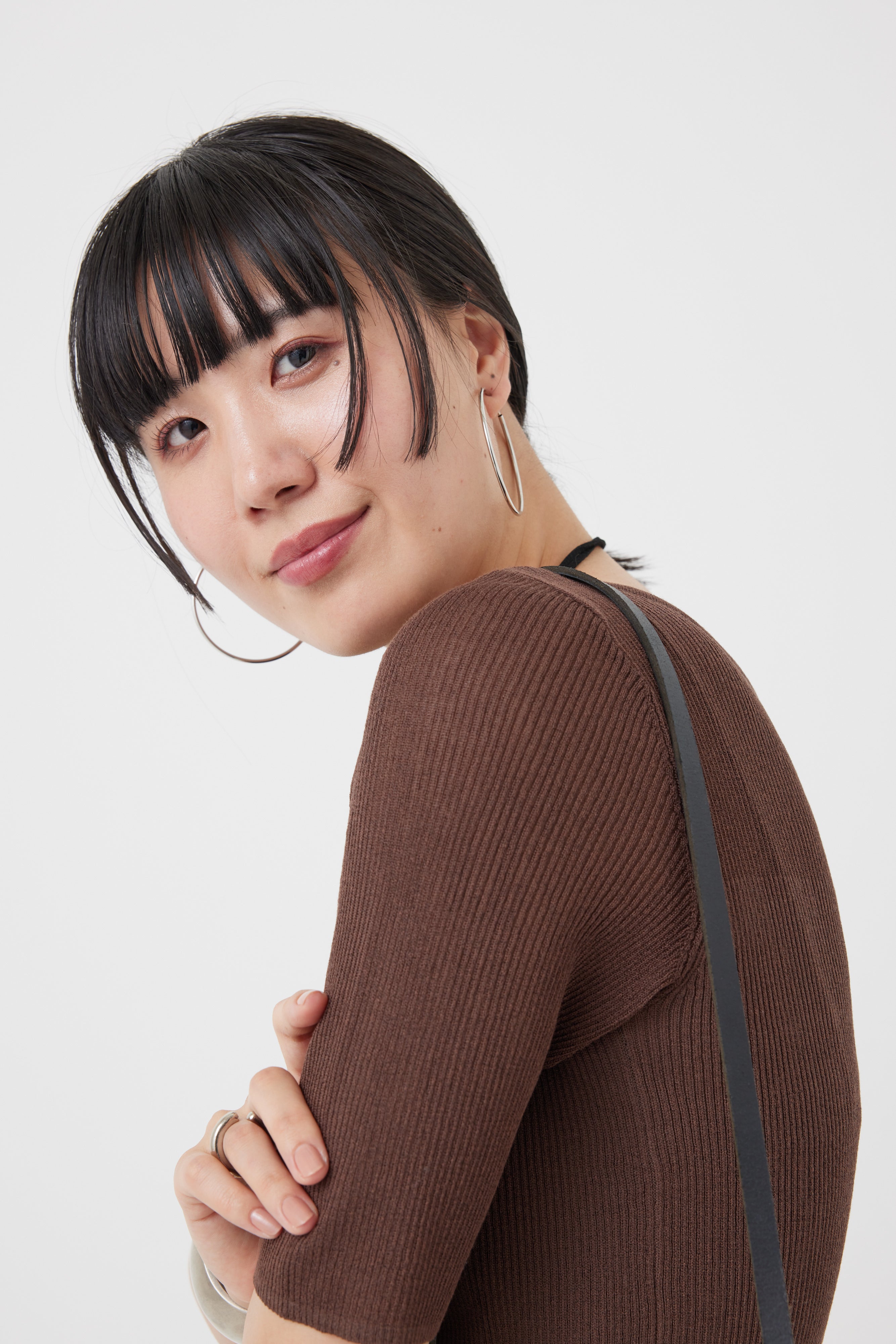 ニットベーシックトップス（6251-335）