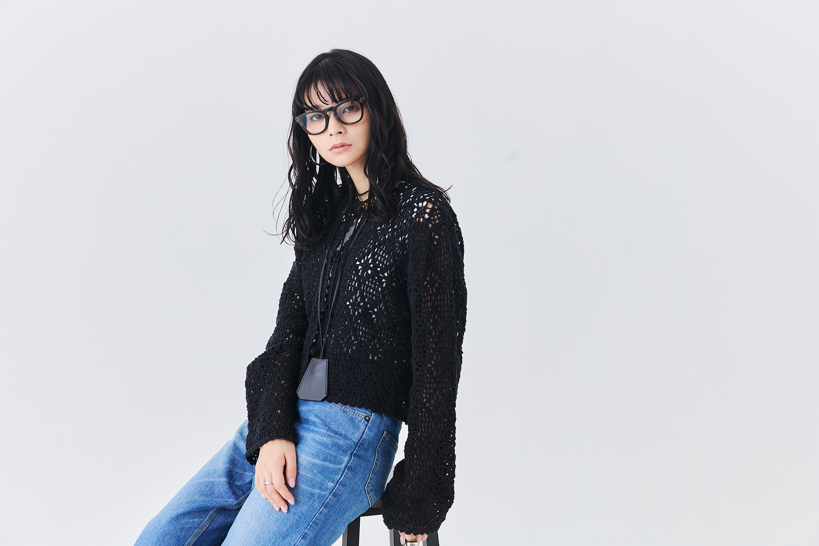 【先行予約】インドクロシェットカーディガン(6265-597)