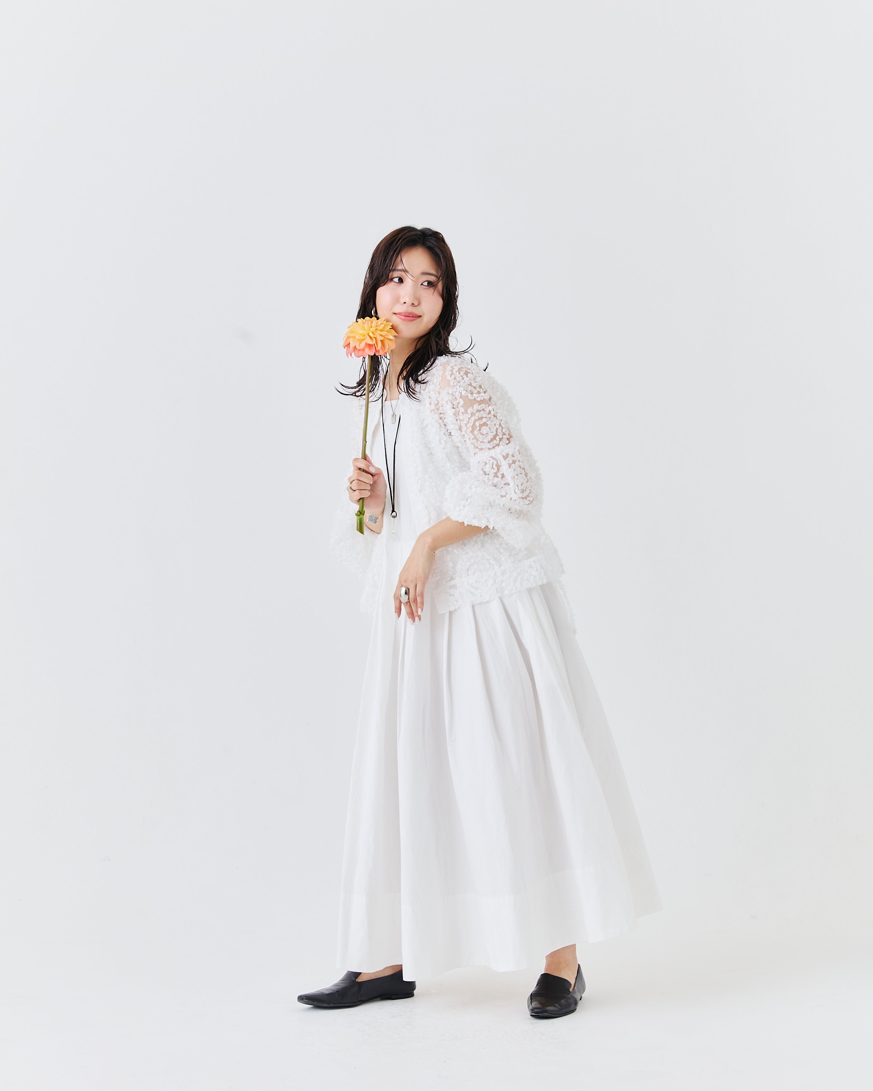 プリーツマキシドレス(6265-573)