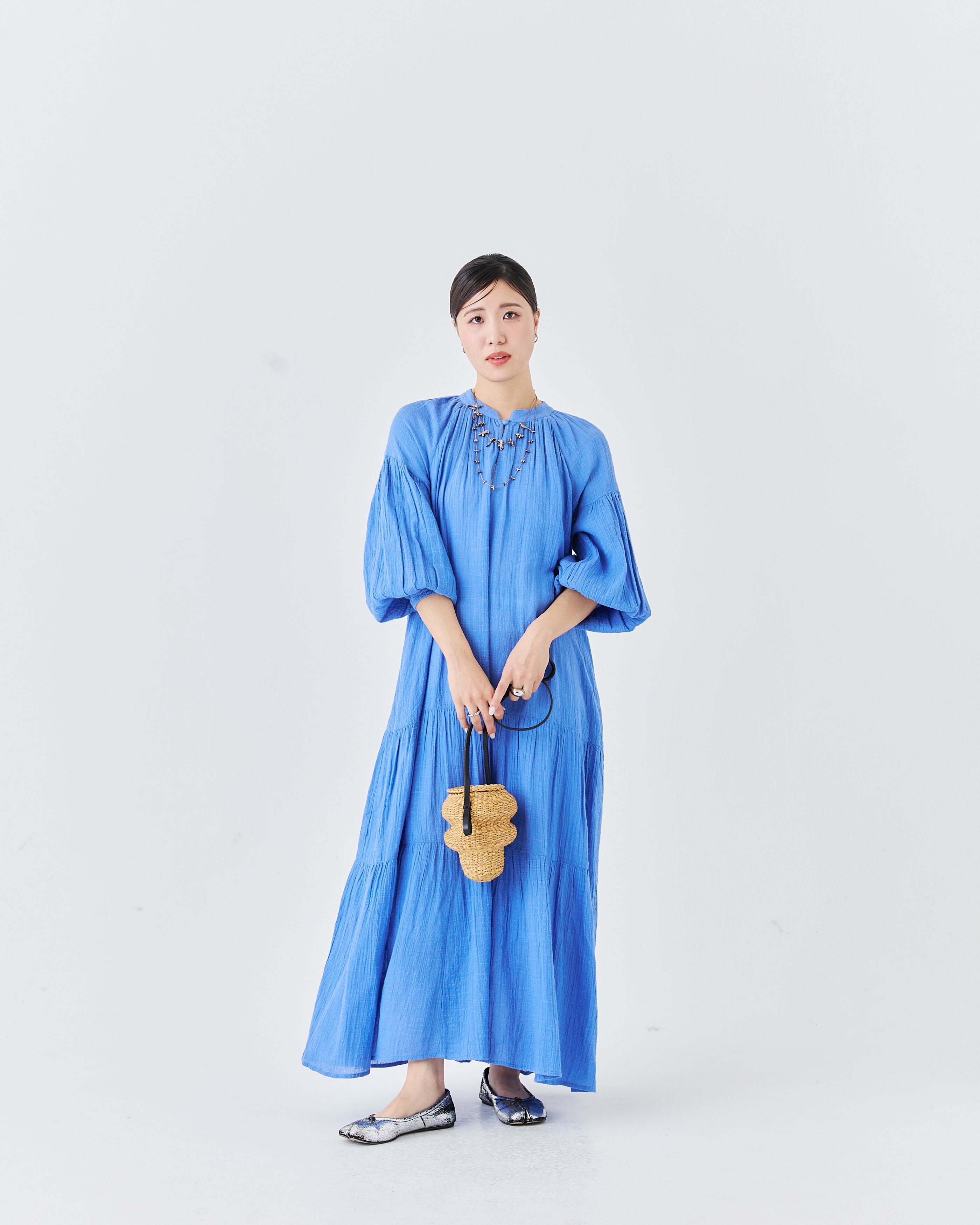 【先行予約】インドティアードドレス(6265-301)