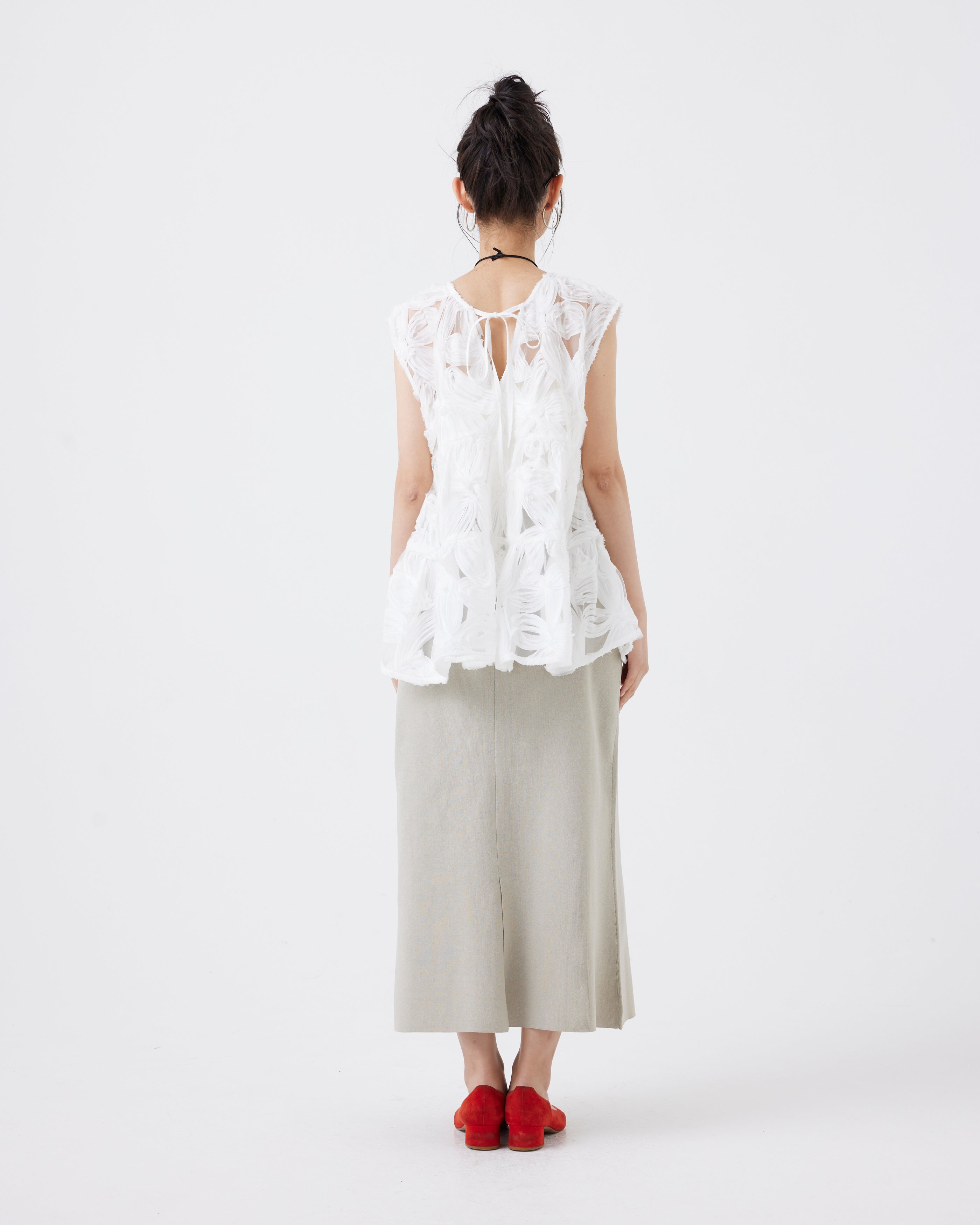 2WAYフローラルスリーブレスブラウス(6267-387)