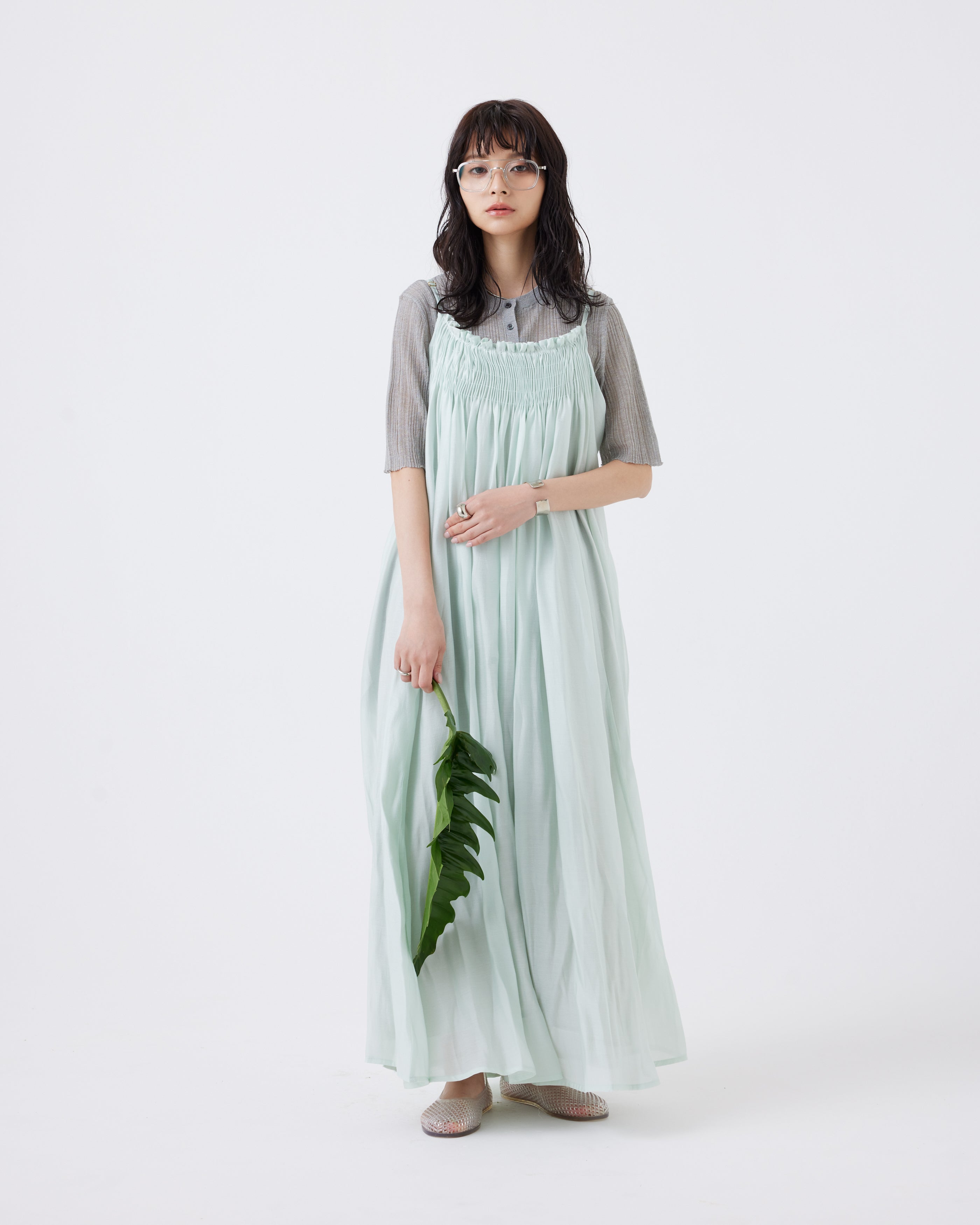 【予約】ドレープキャミドレス(6267-416)