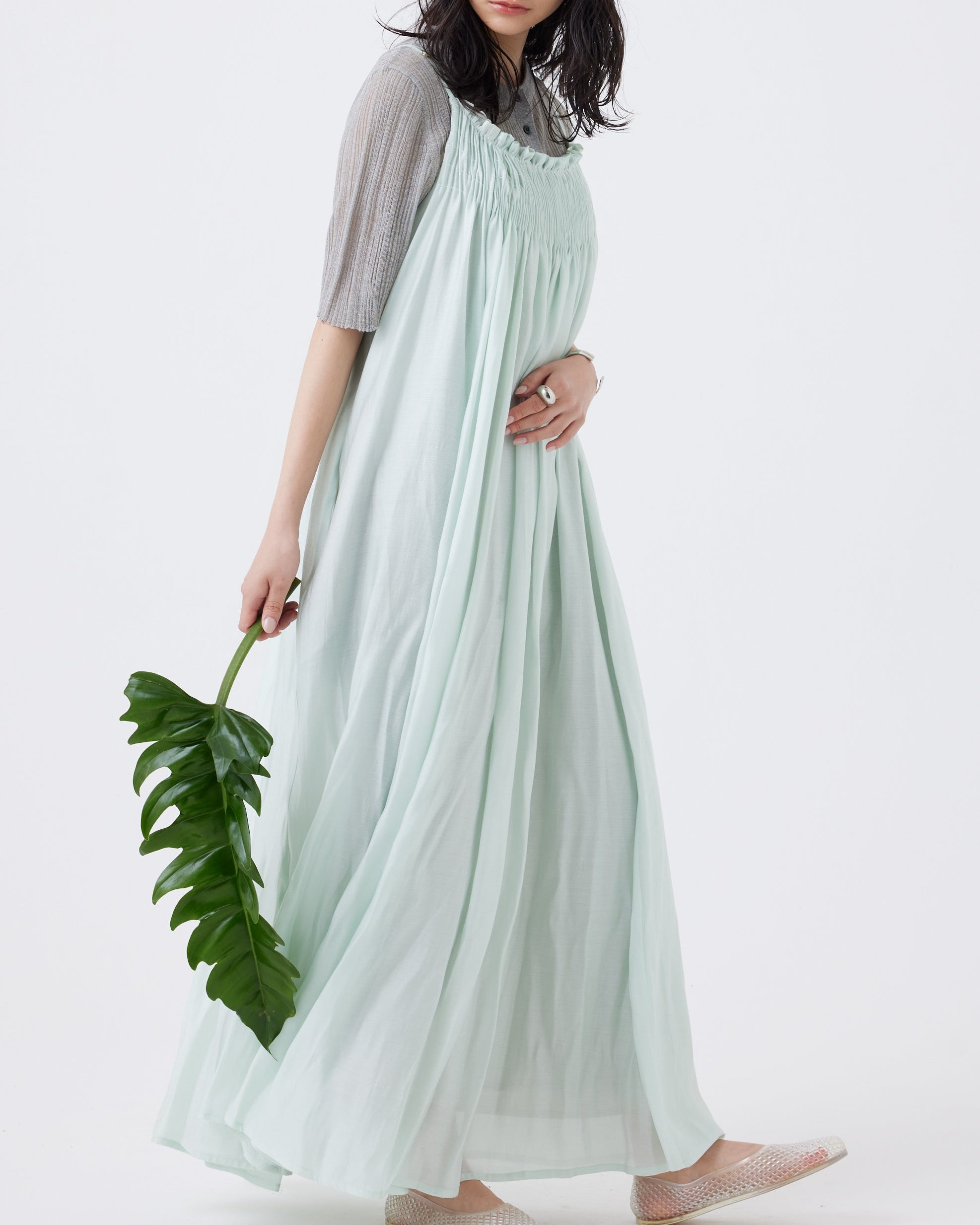 【予約】ドレープキャミドレス(6267-416)