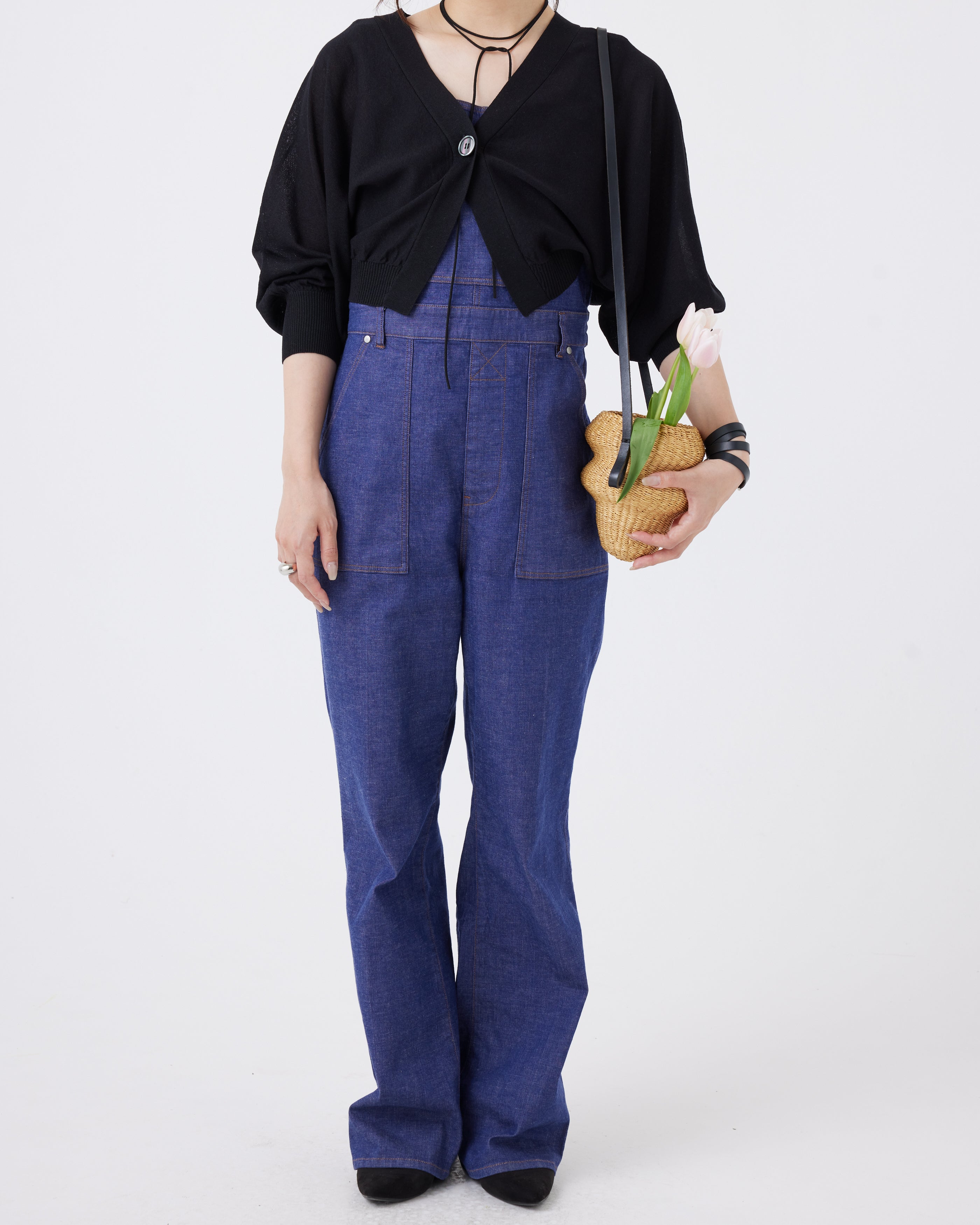 【予約】美シルエット ボレロカーディガン(6267-411)