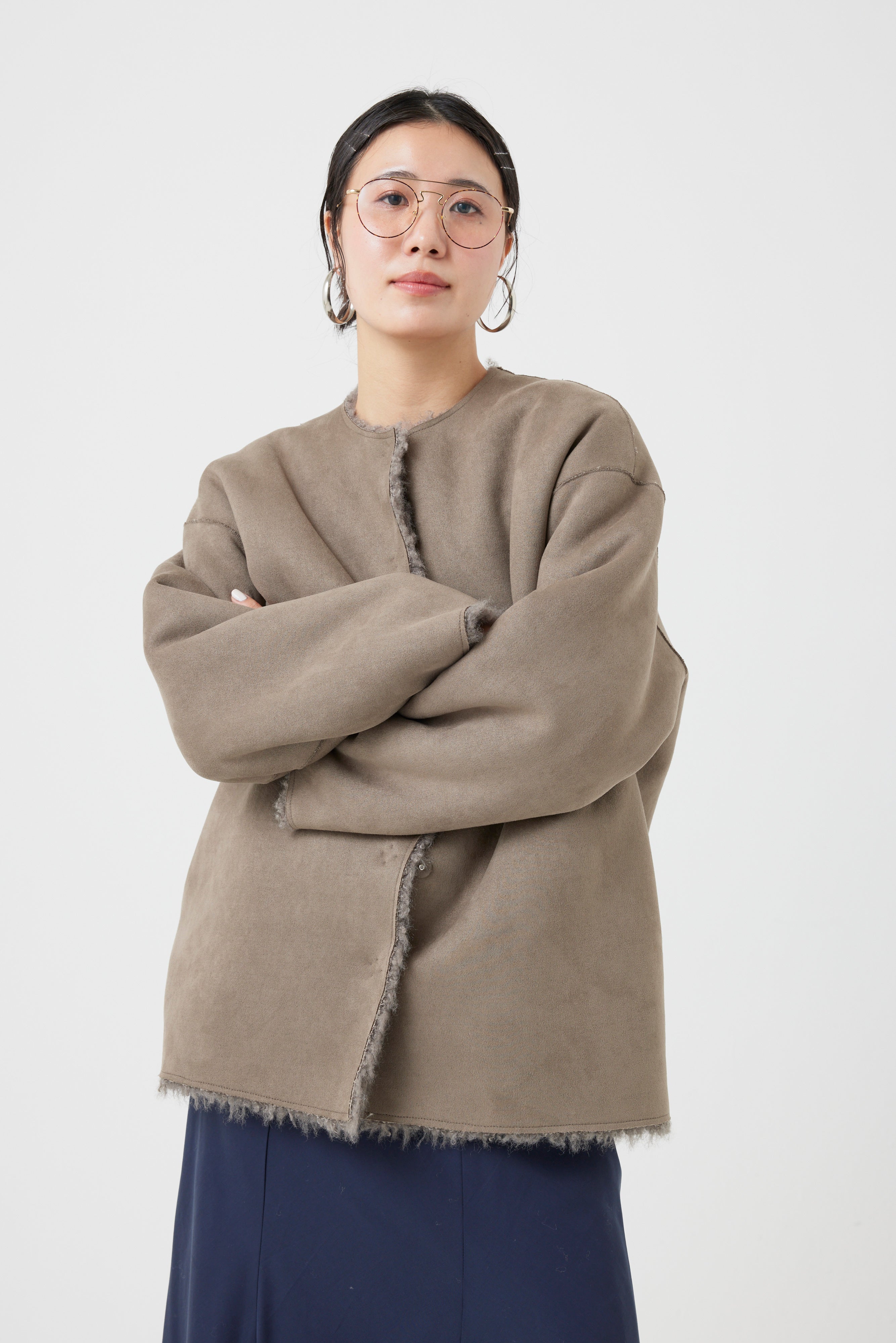 エコファーリバーシブルコート(6262-471)