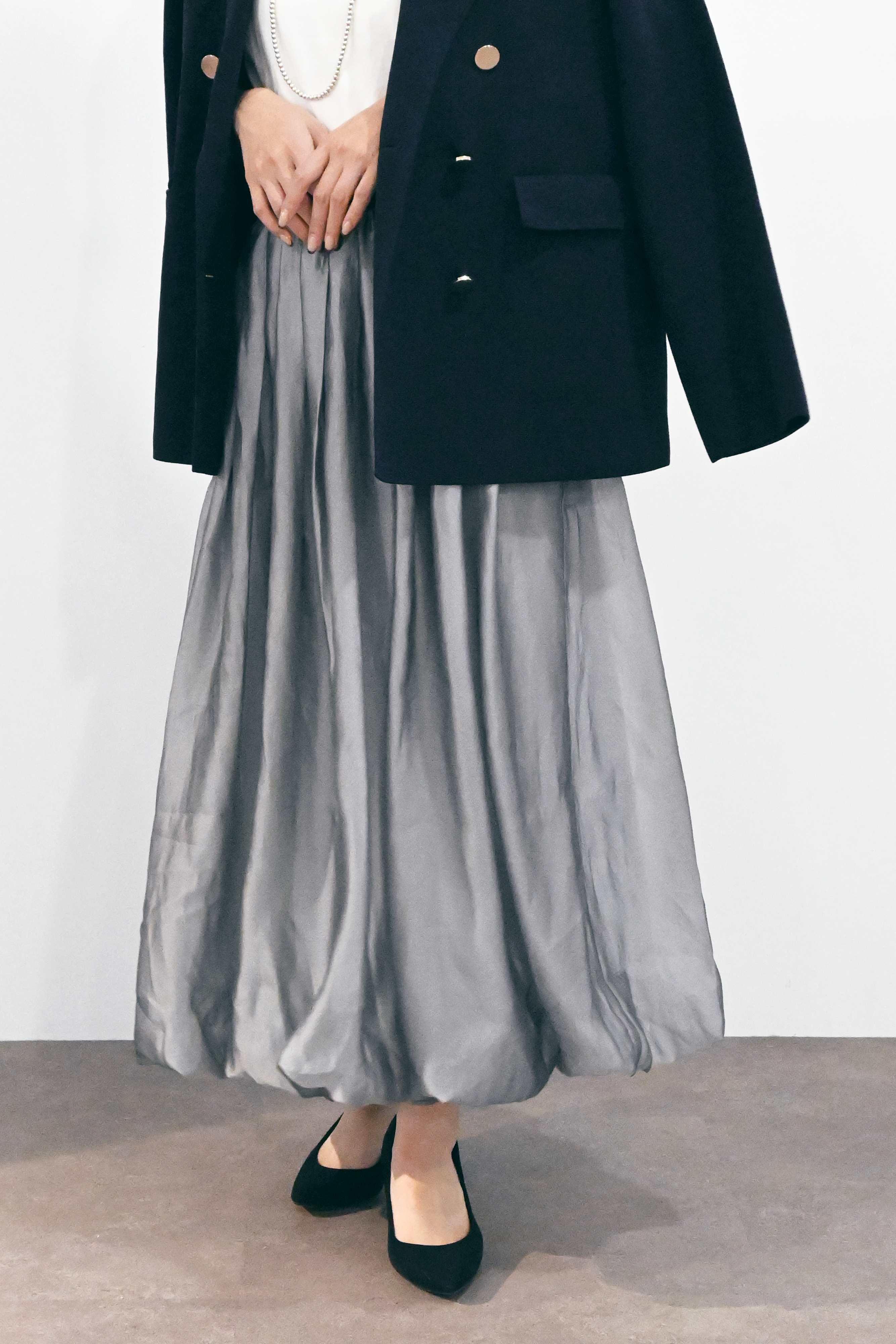 【予約終了】シアーバルーンスカート(6265-579)