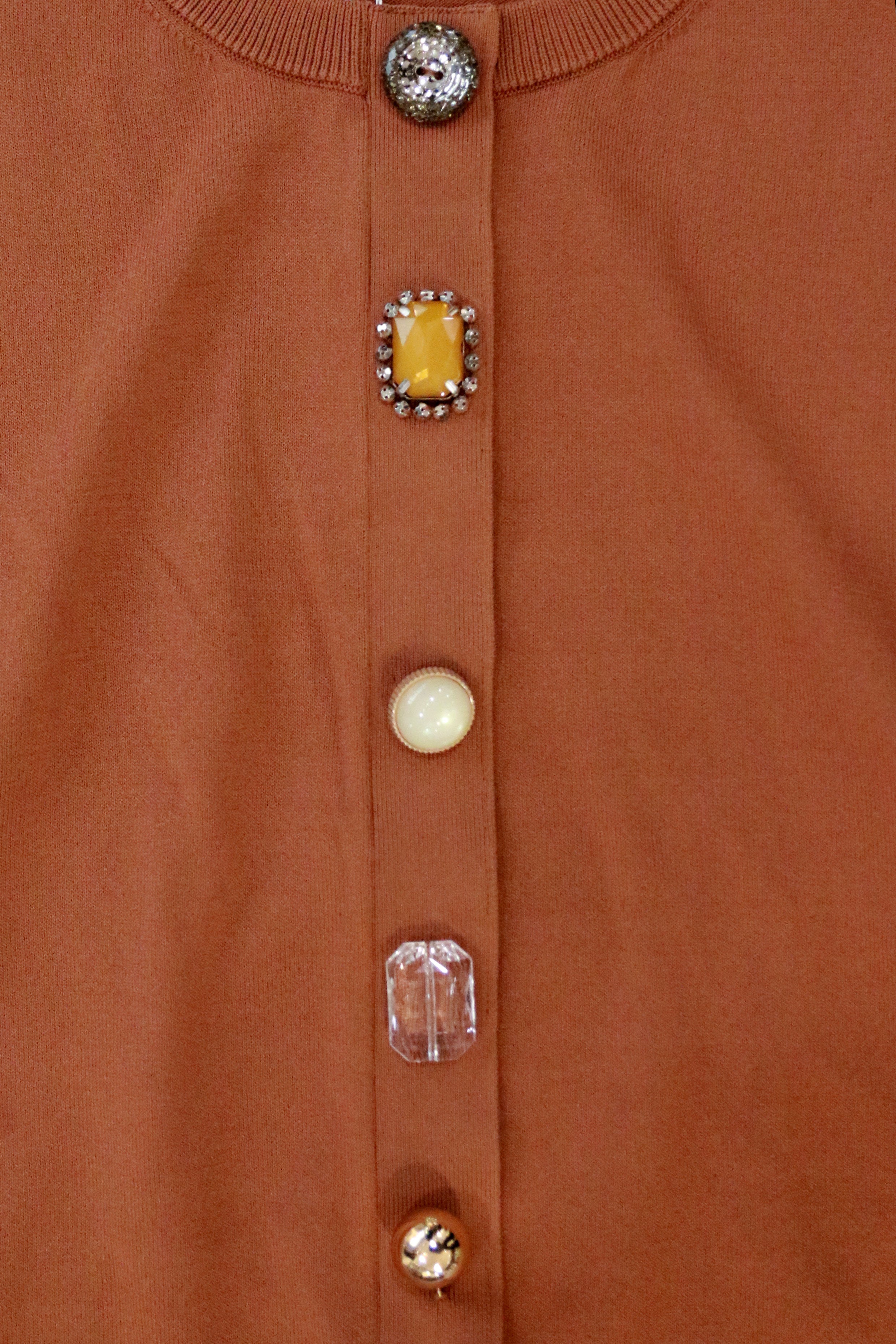 【予約終了】2026SSビジューカーディガン(6265-685)