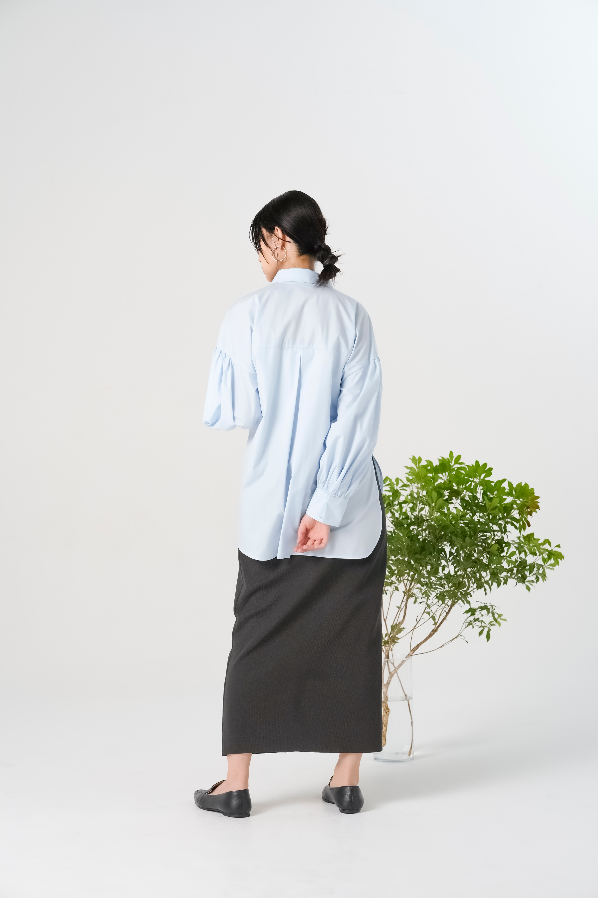 [BASIC] Iラインニットスカート(6269-555)