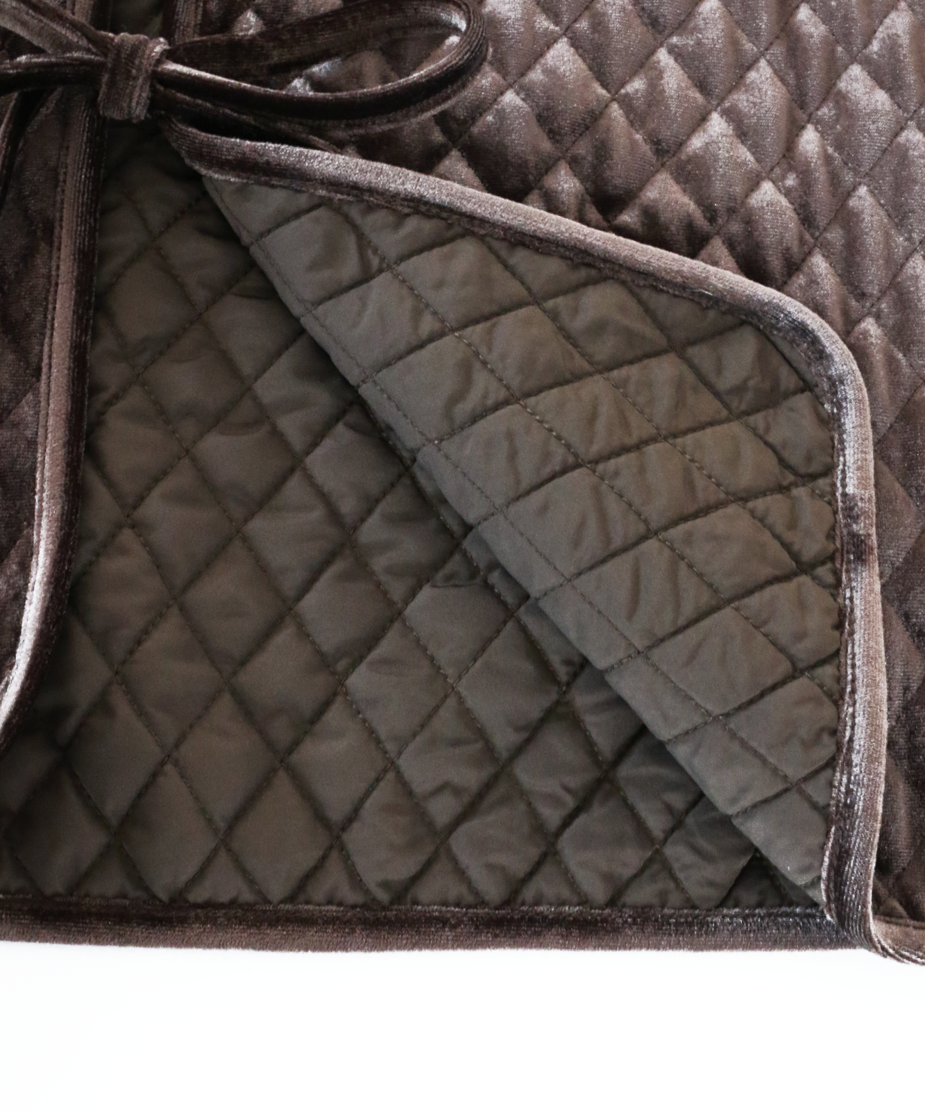 2WAYキルティングベロアベスト(6263-502)