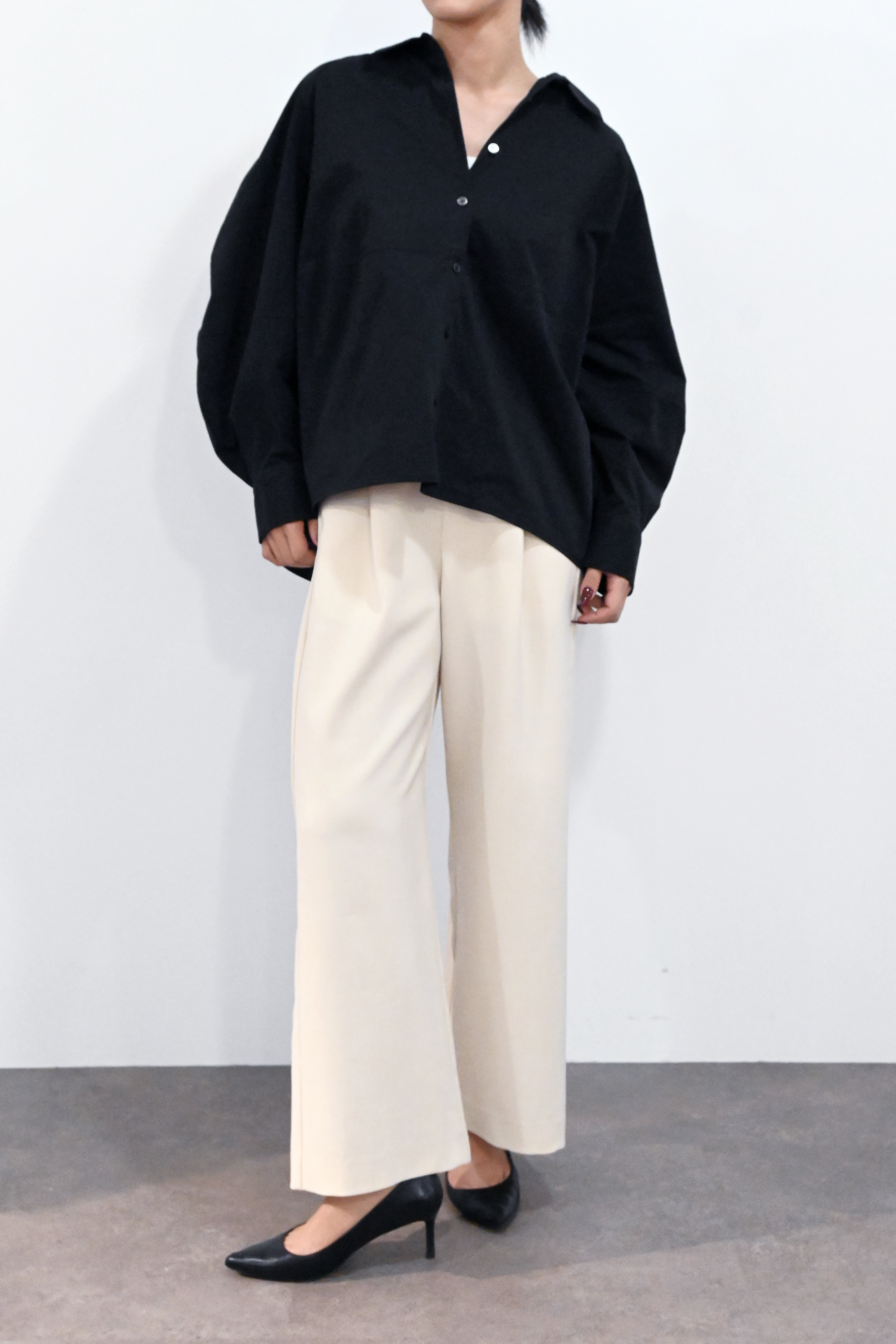 【予約終了】バルーンスリーブシャツ(6265-574)