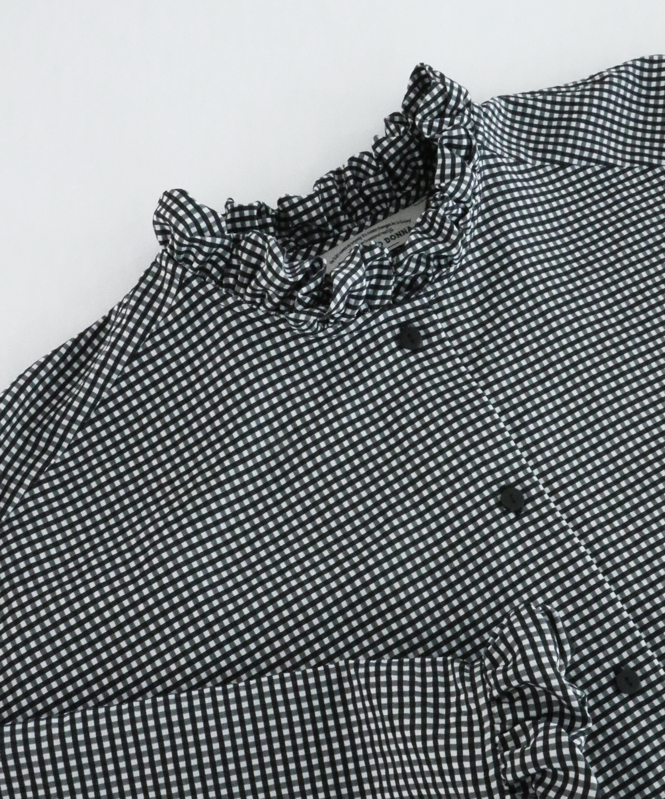 フリルカラーデザインシャツ(6263-498)