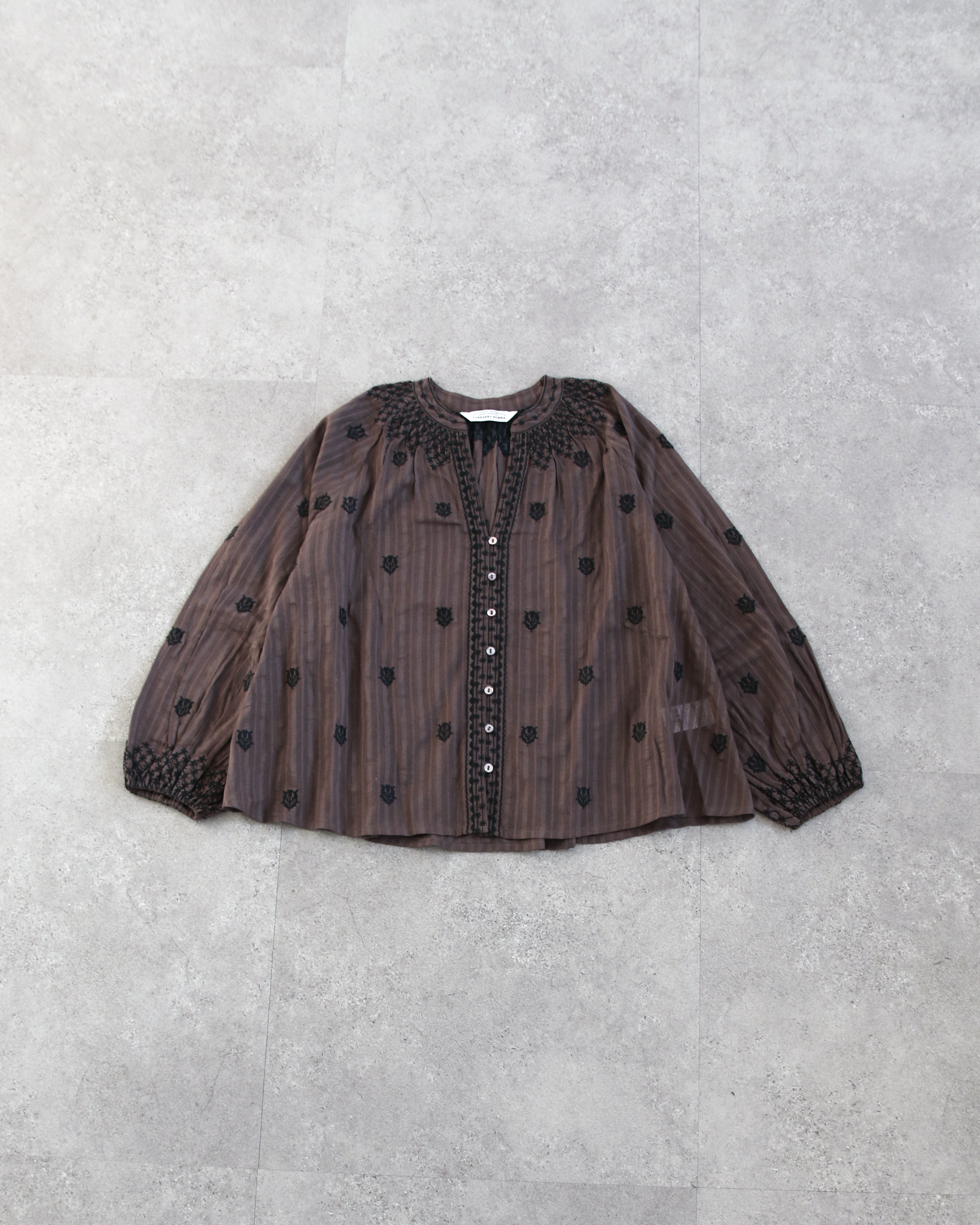 【先行予約】インド刺繍ブラウス(6265-595)