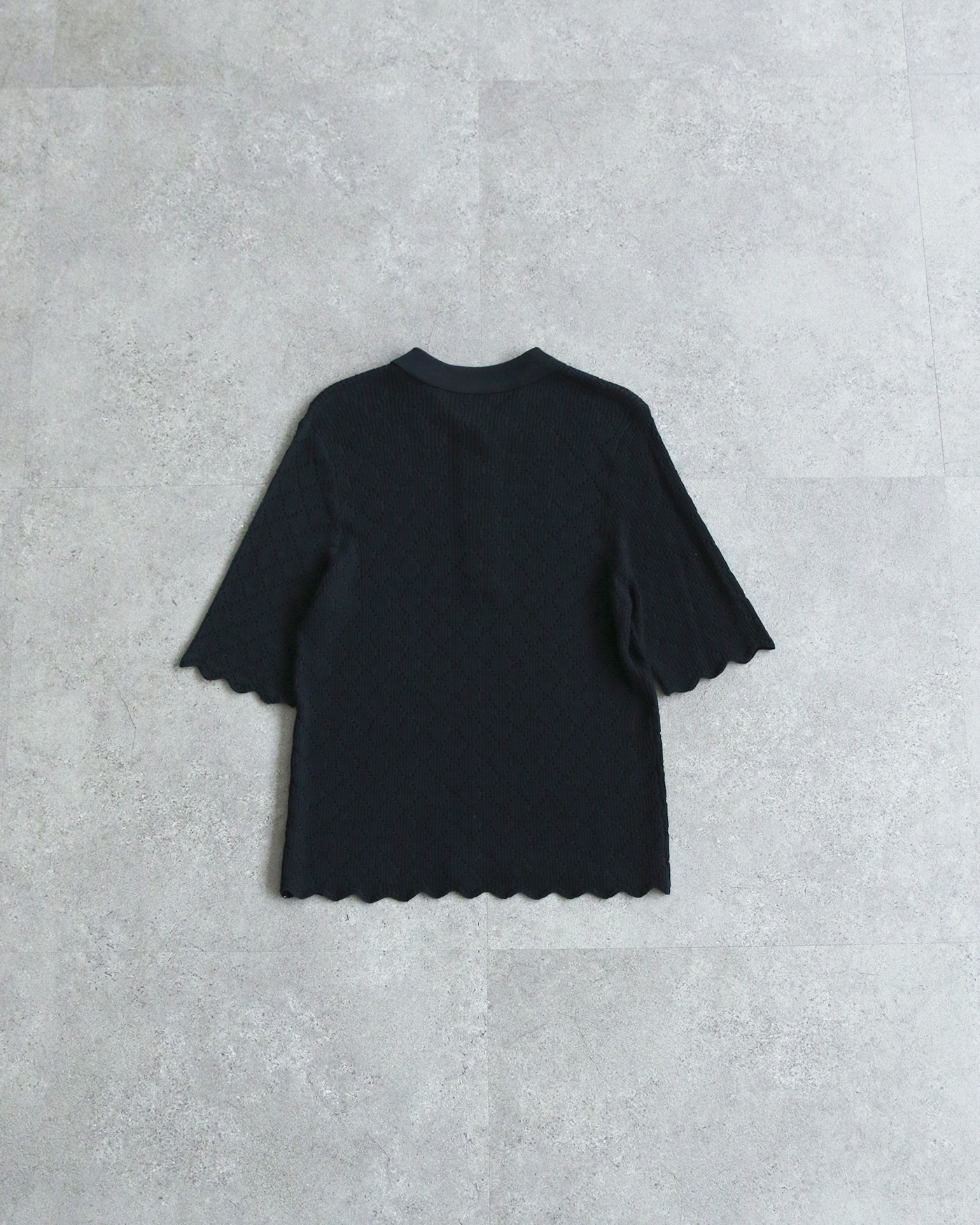 ポロサマーニットトップス(6267-391)