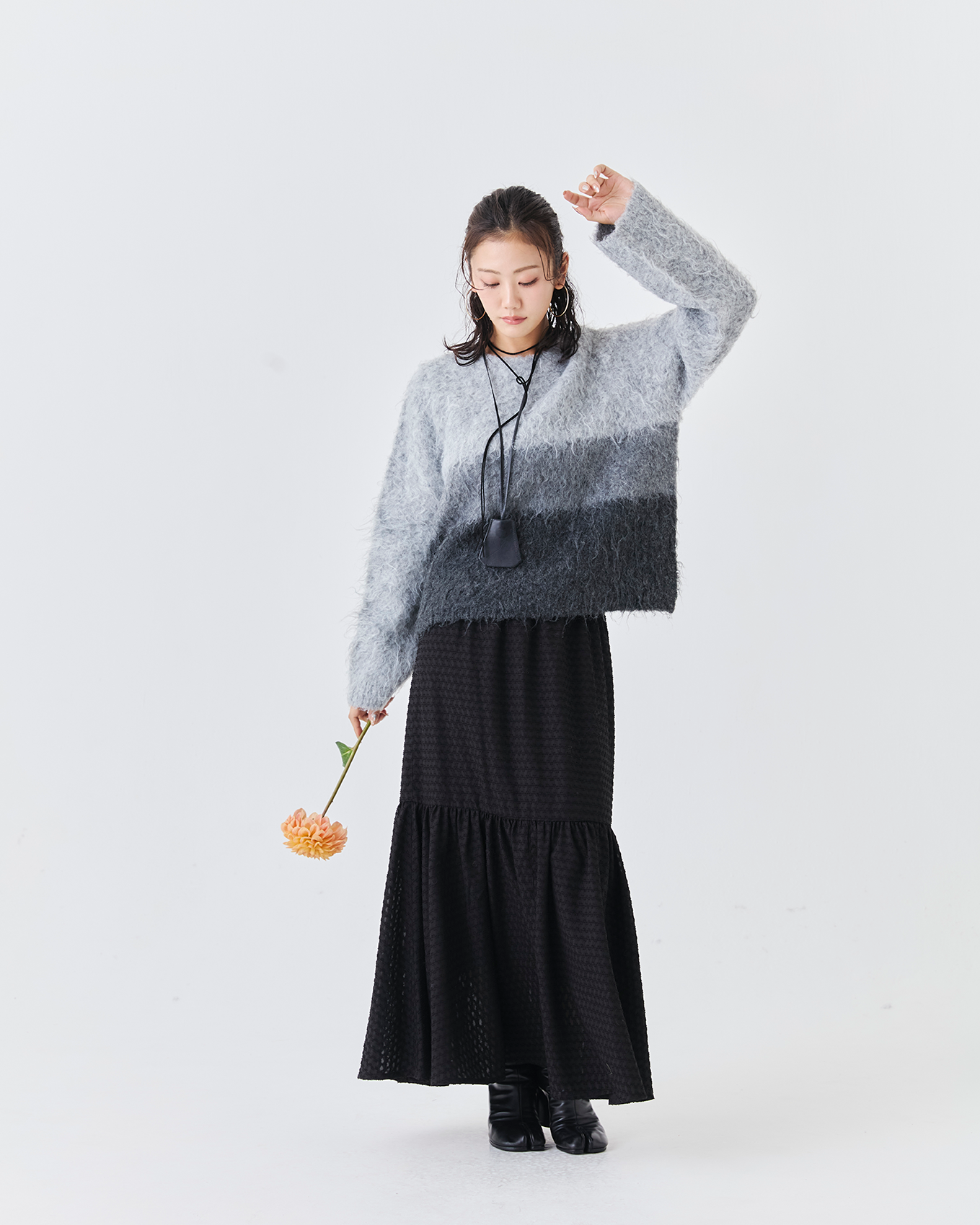 グラデーションニットトップス(6263-519)