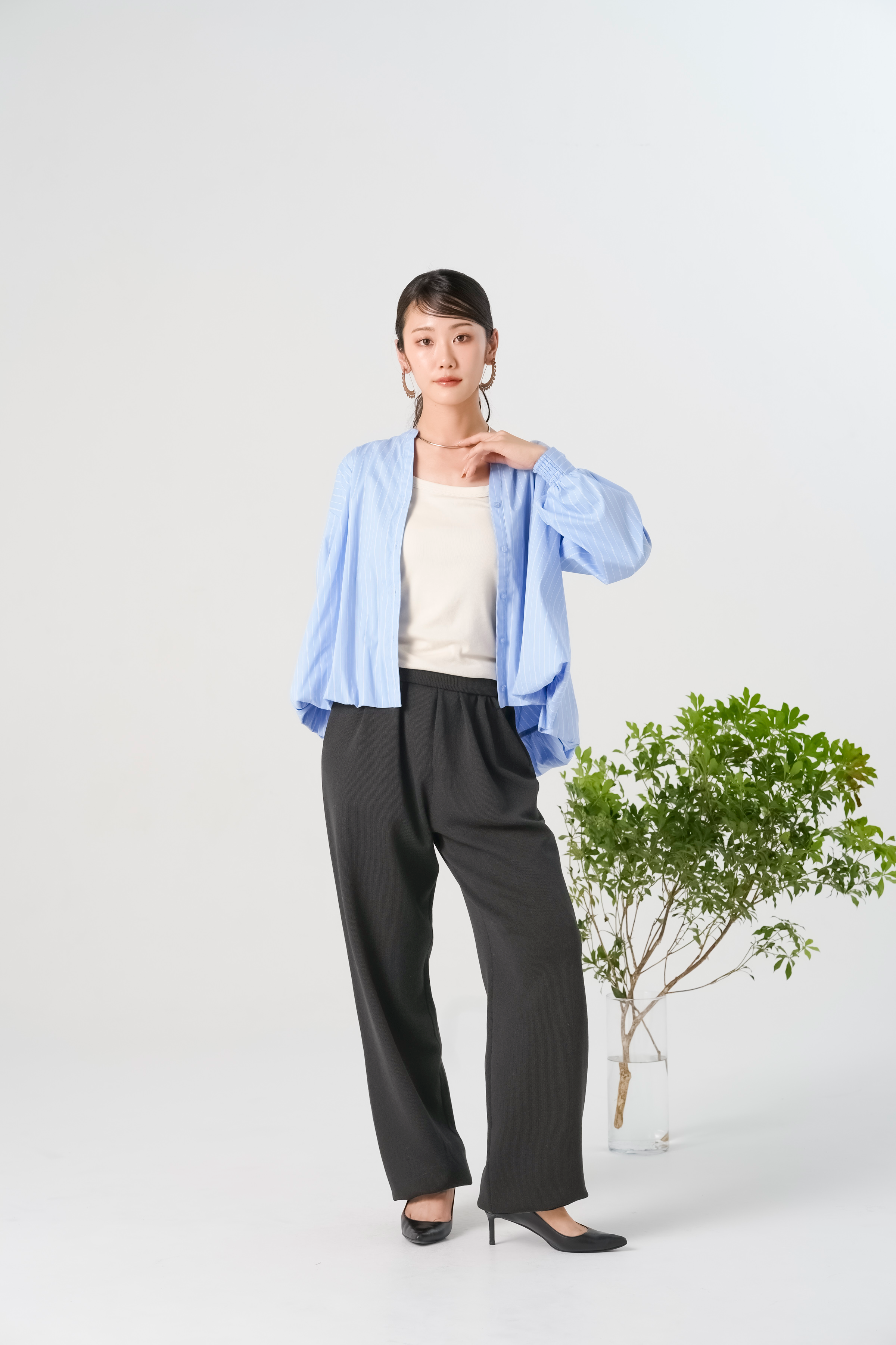 [BASIC]ニットパンツ(6269-554)