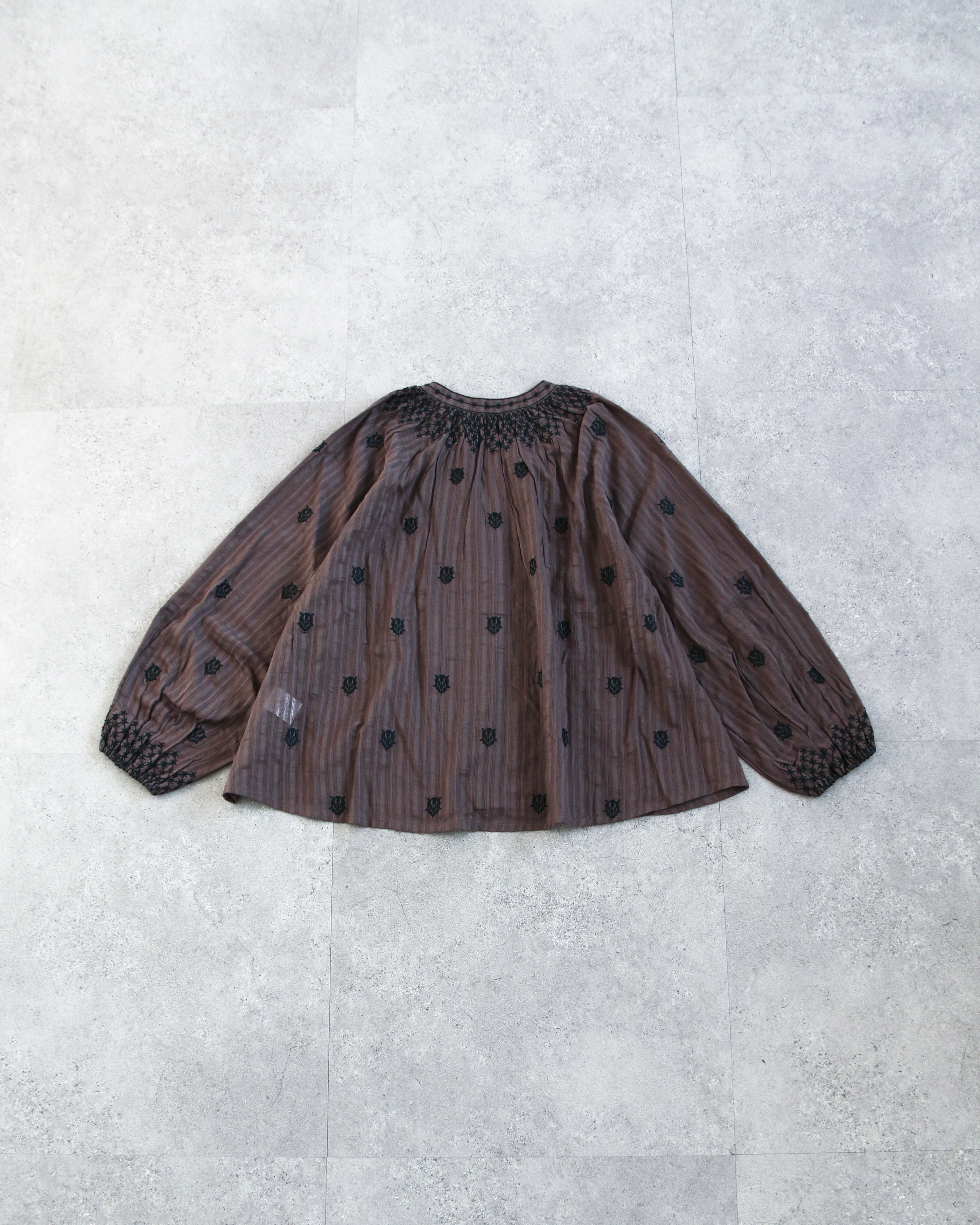 【先行予約】インド刺繍ブラウス(6265-595)