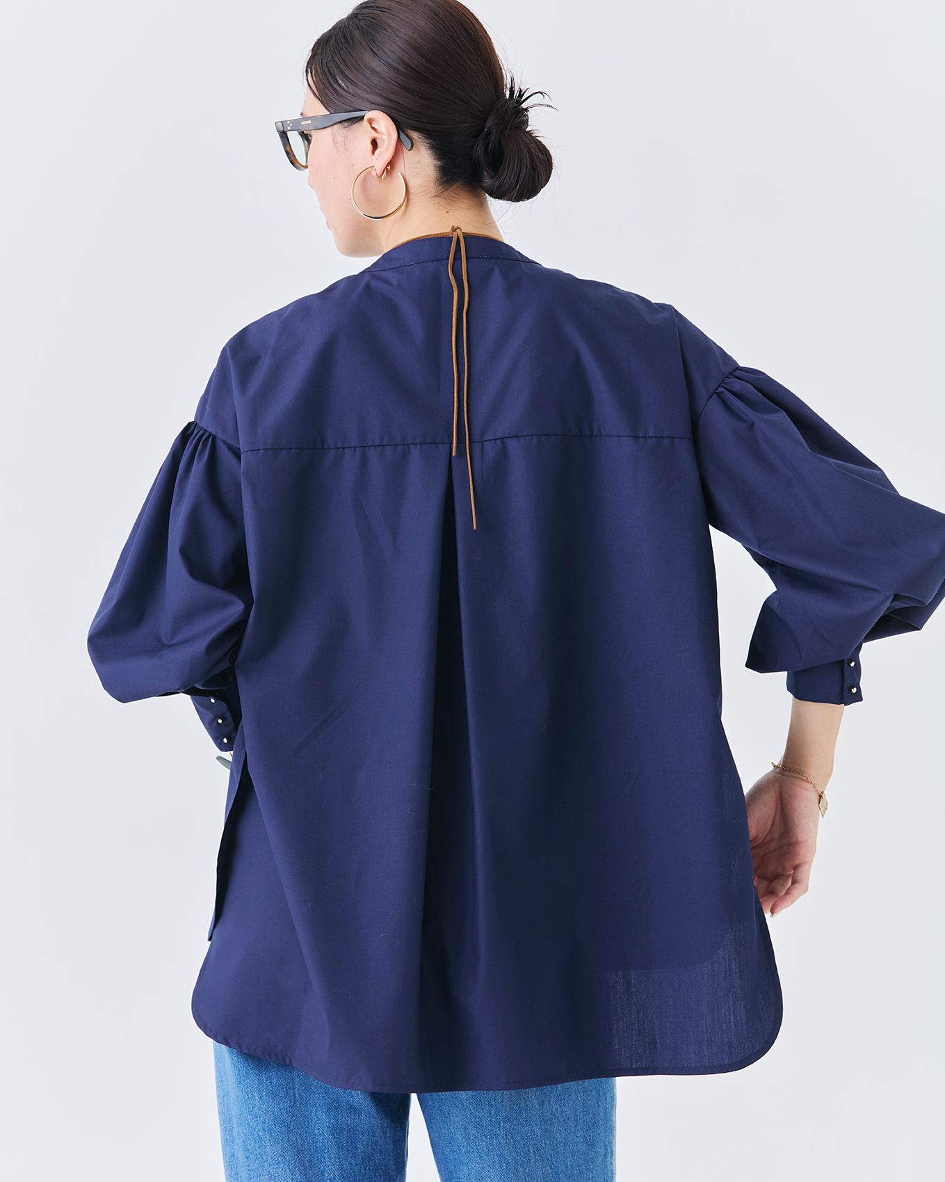 チュールフリルブラウス(6262ｰ457)