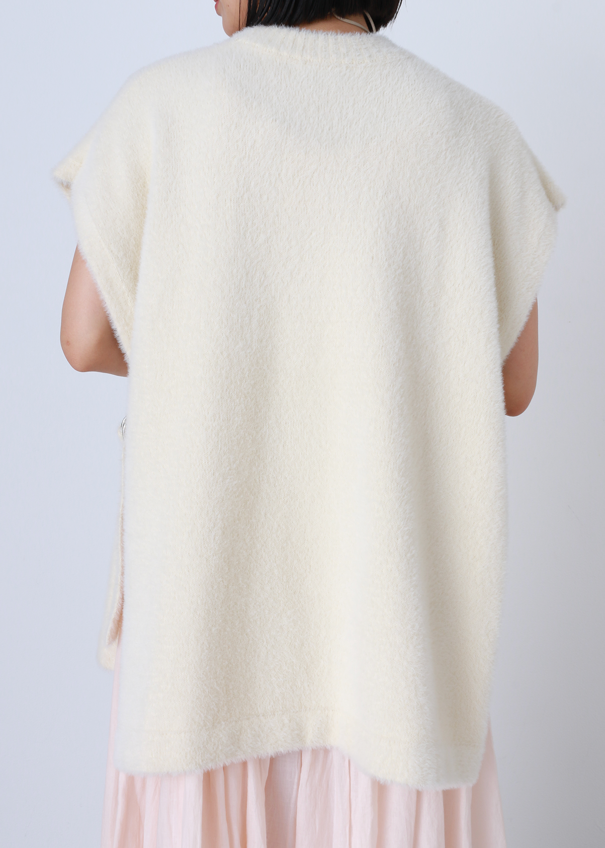 ニットベロアポンチョ（6255-381）