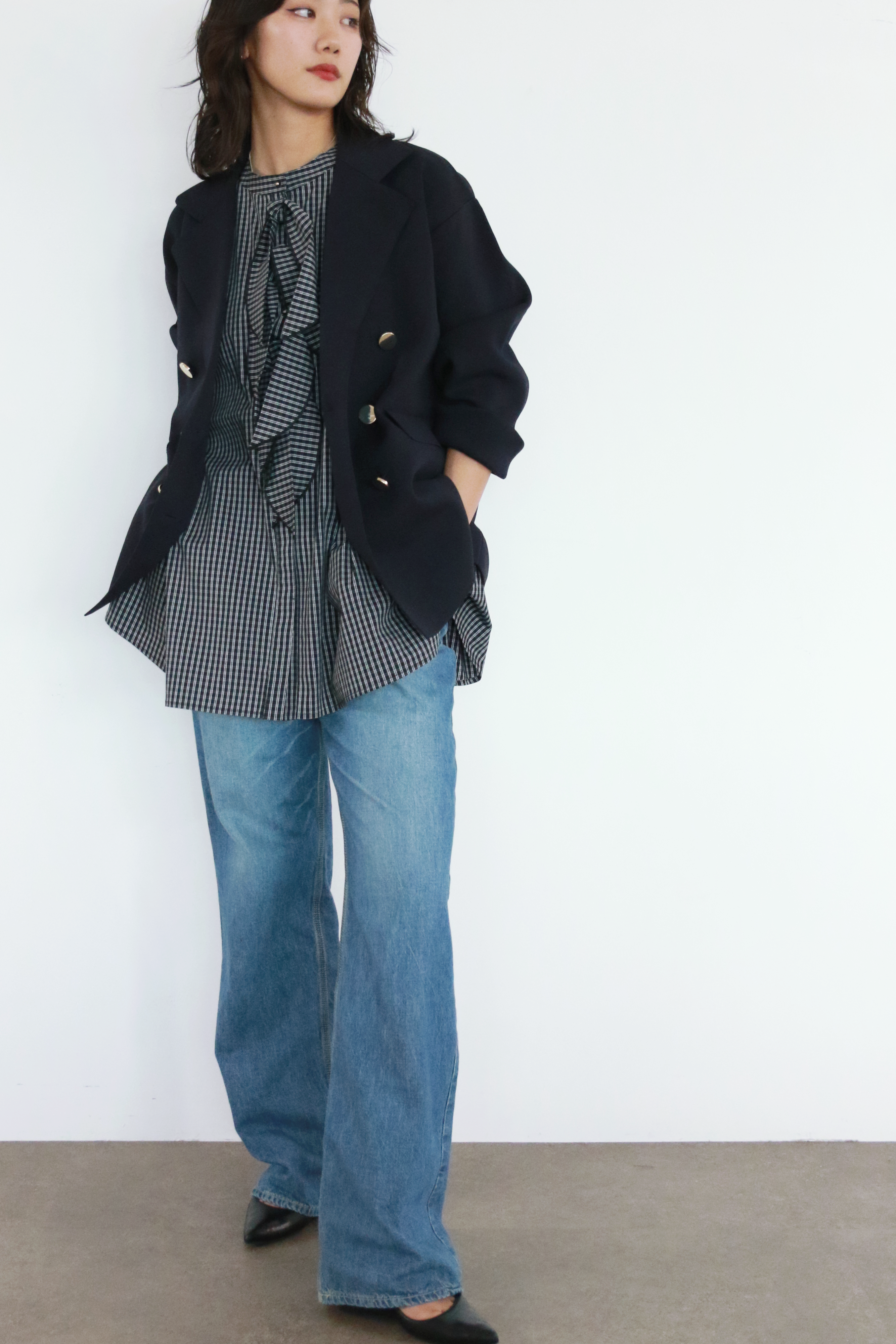 ミラノリブニットジャケット(6260-411)