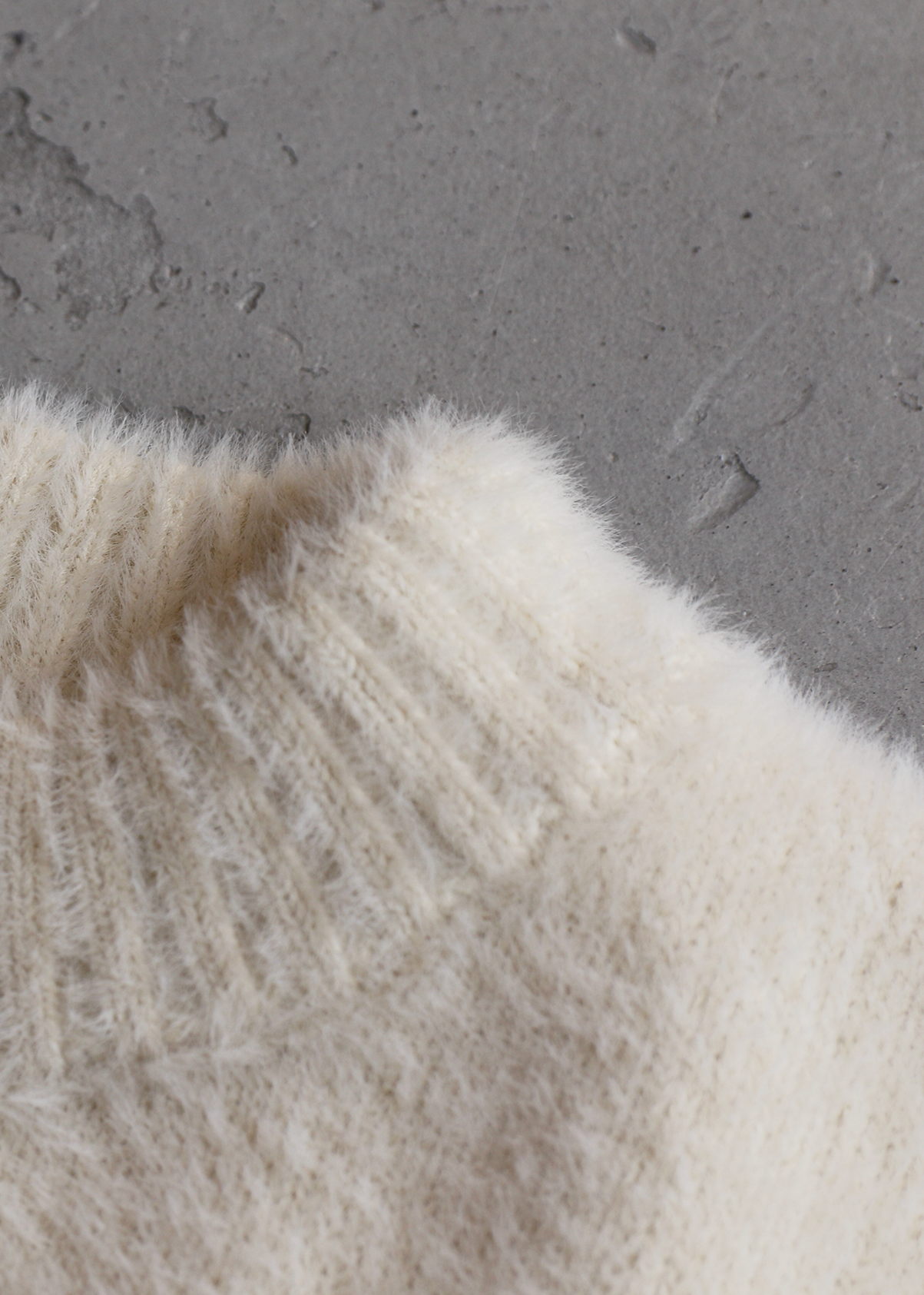 ニットベロアポンチョ（6255-381）