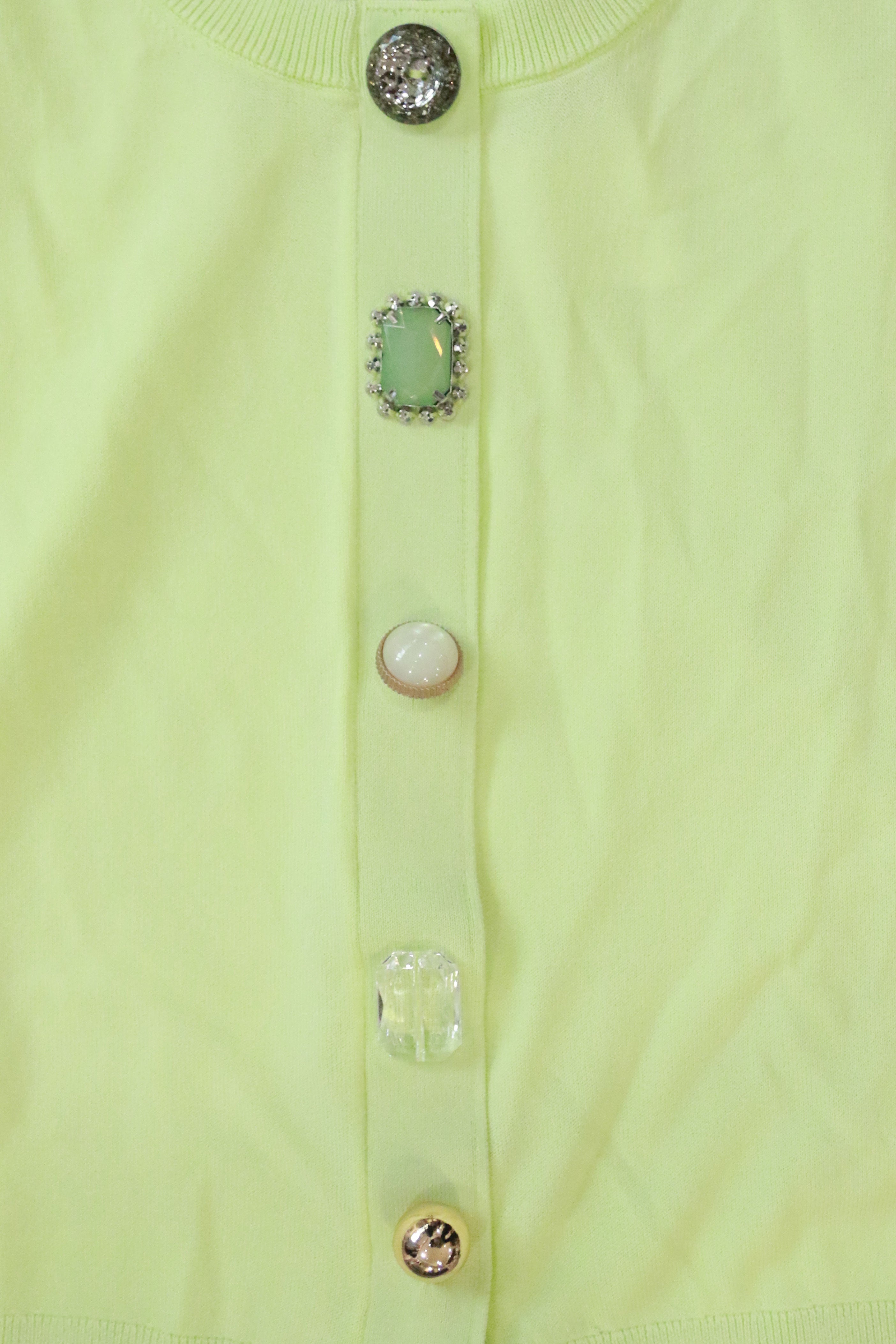 【予約終了】2026SSビジューカーディガン(6265-685)