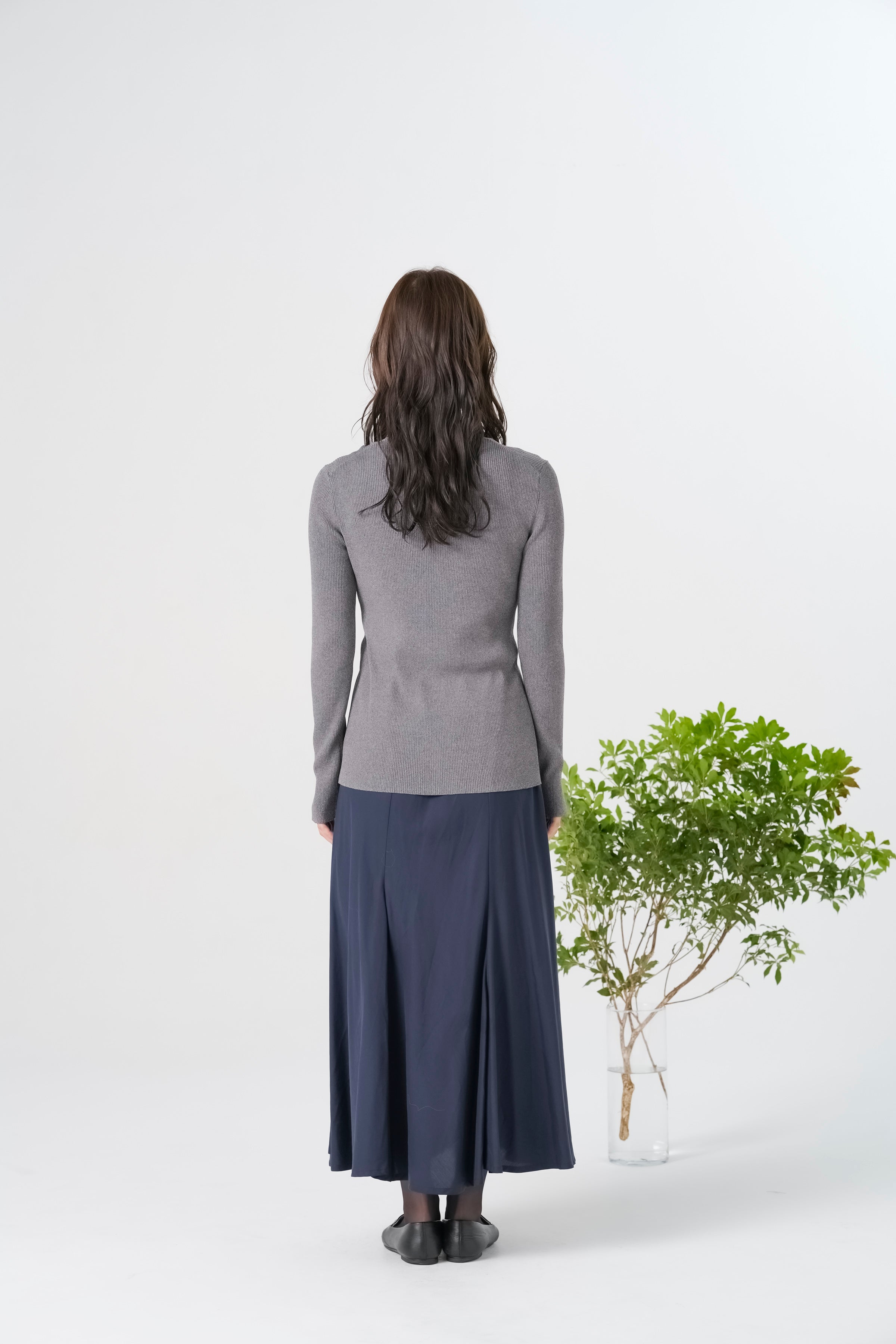 【8/7- 先行販売】ビジューポロニットトップス(6268-688)