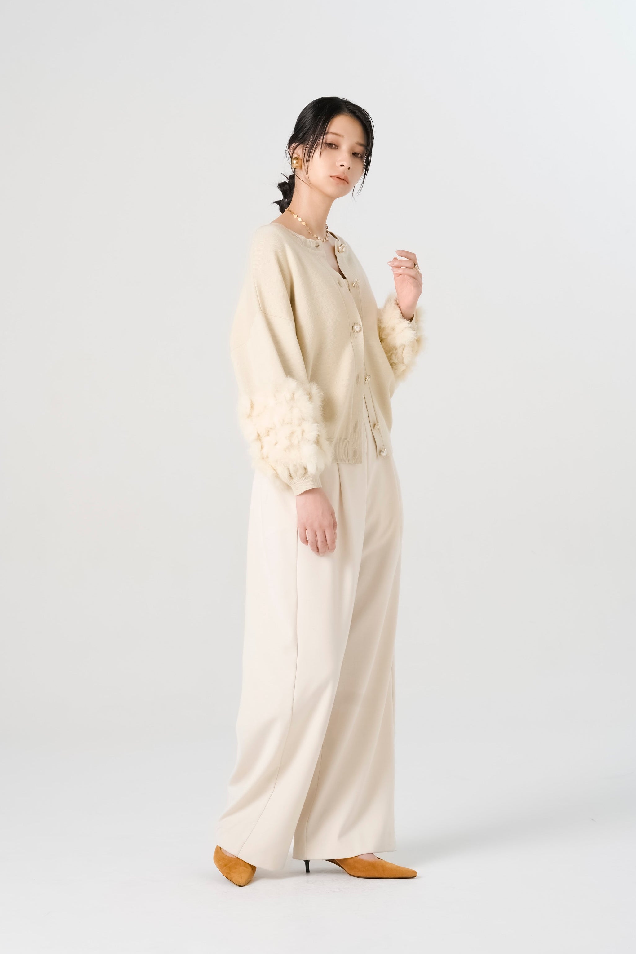 ラビットファーニットトップス(6269-525)