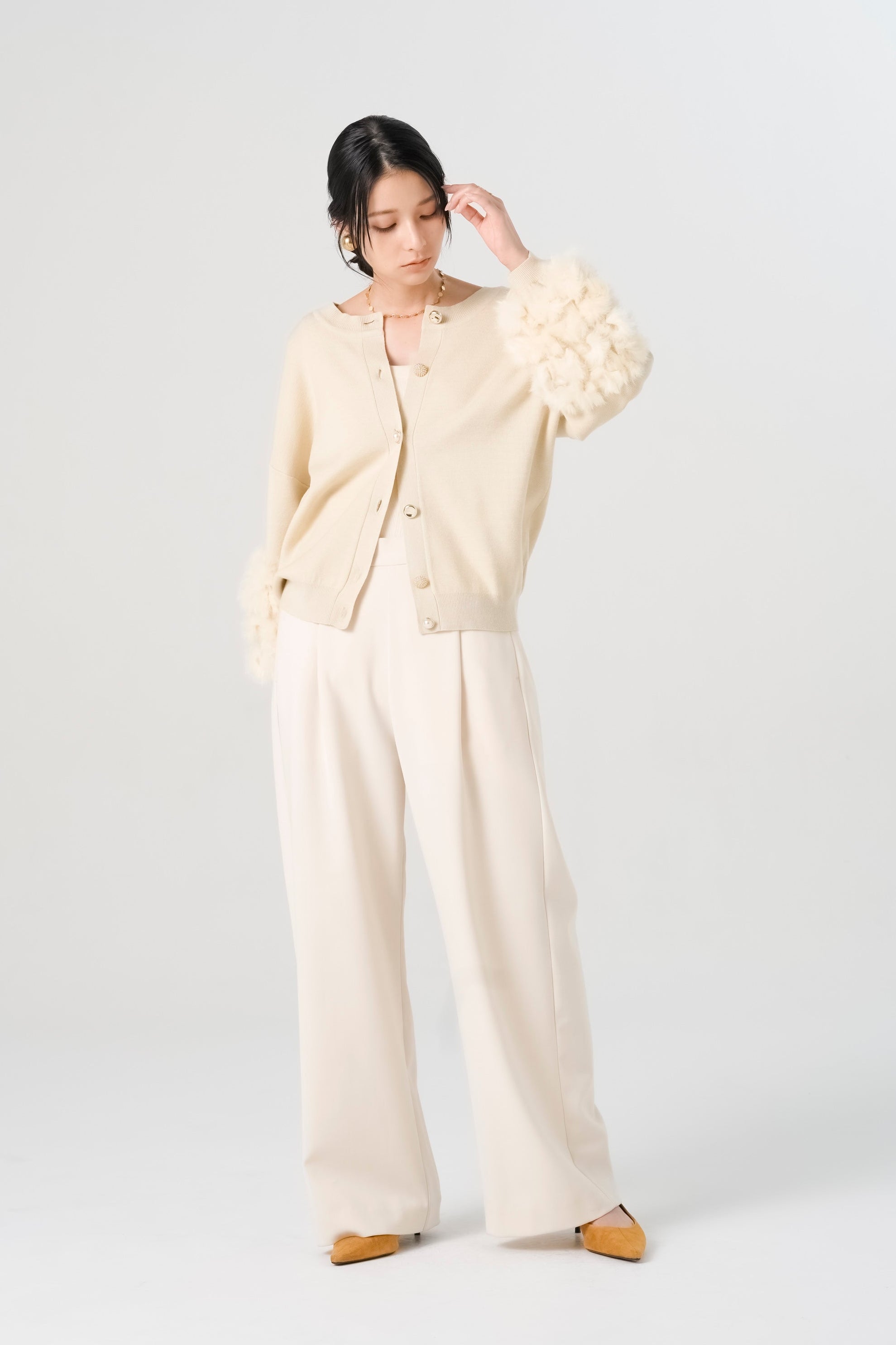 ラビットファーニットトップス(6269-525)