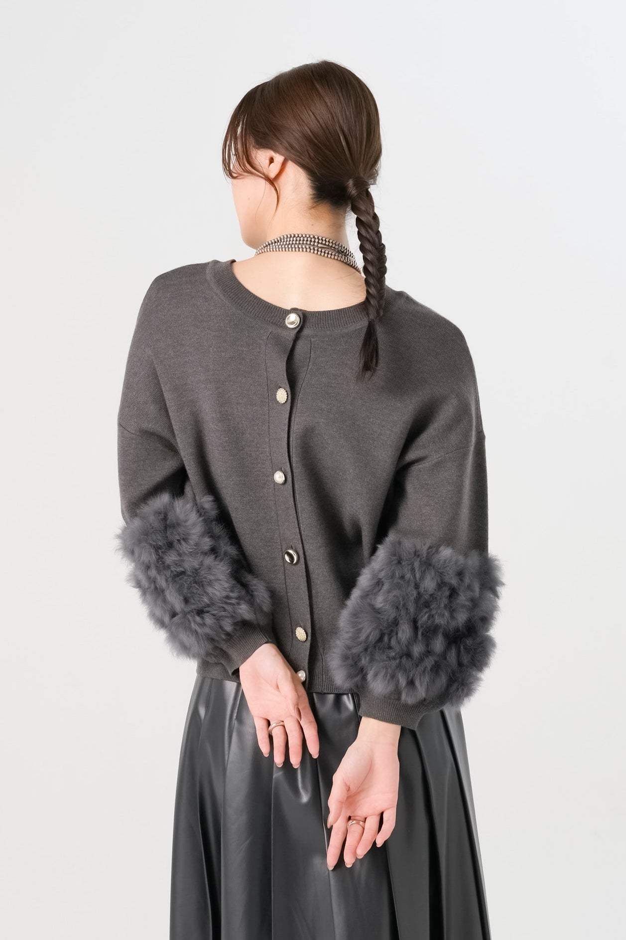ラビットファーニットトップス(6269-525)