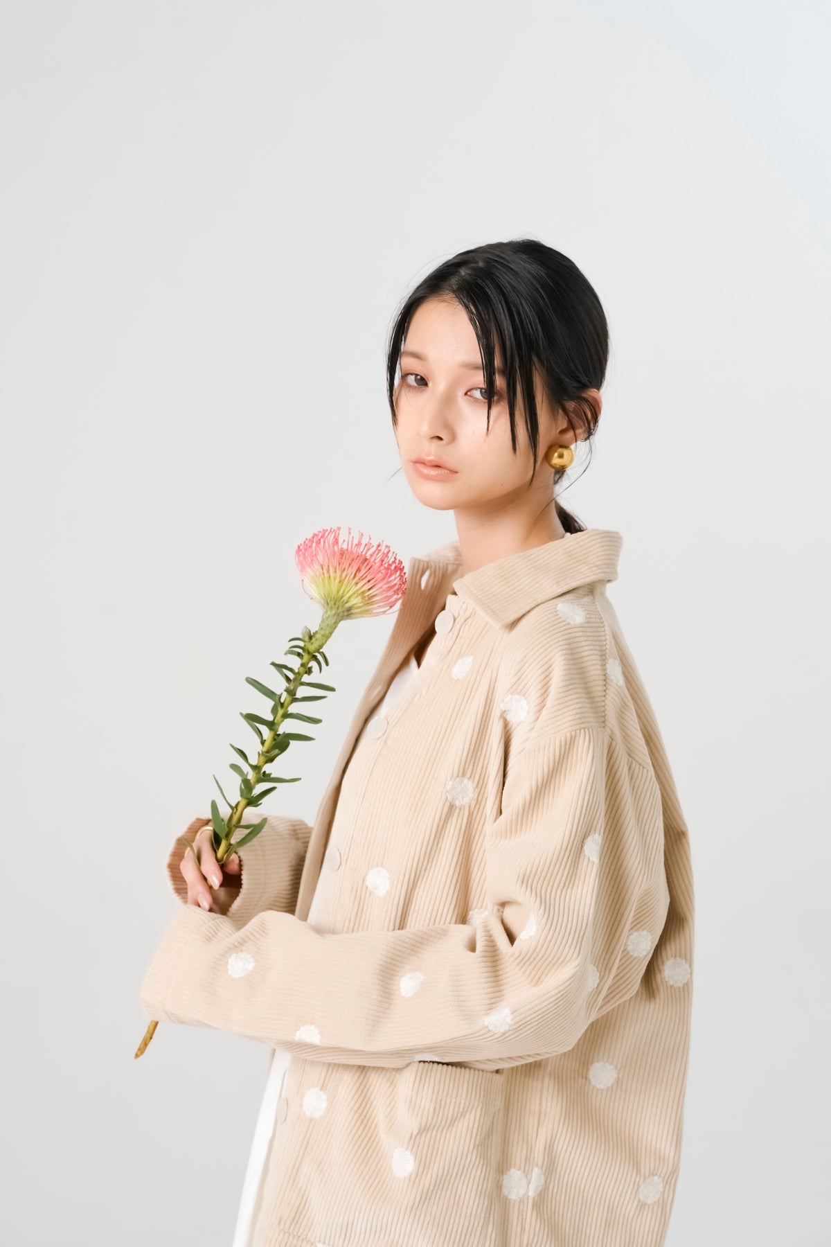 インドフラワーベロアジャケット (6269-509)