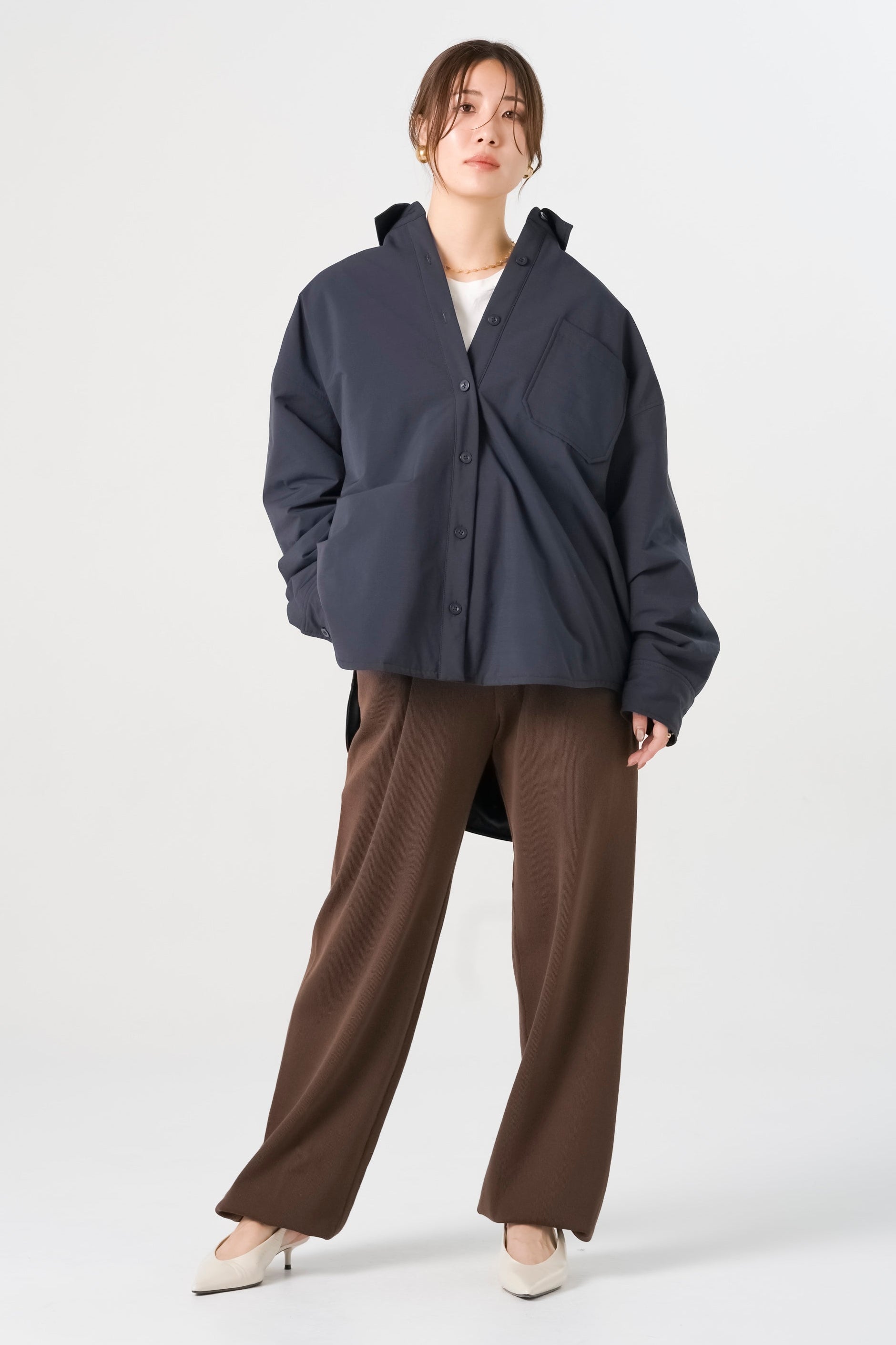 [BASIC]ニットパンツ(6269-554)