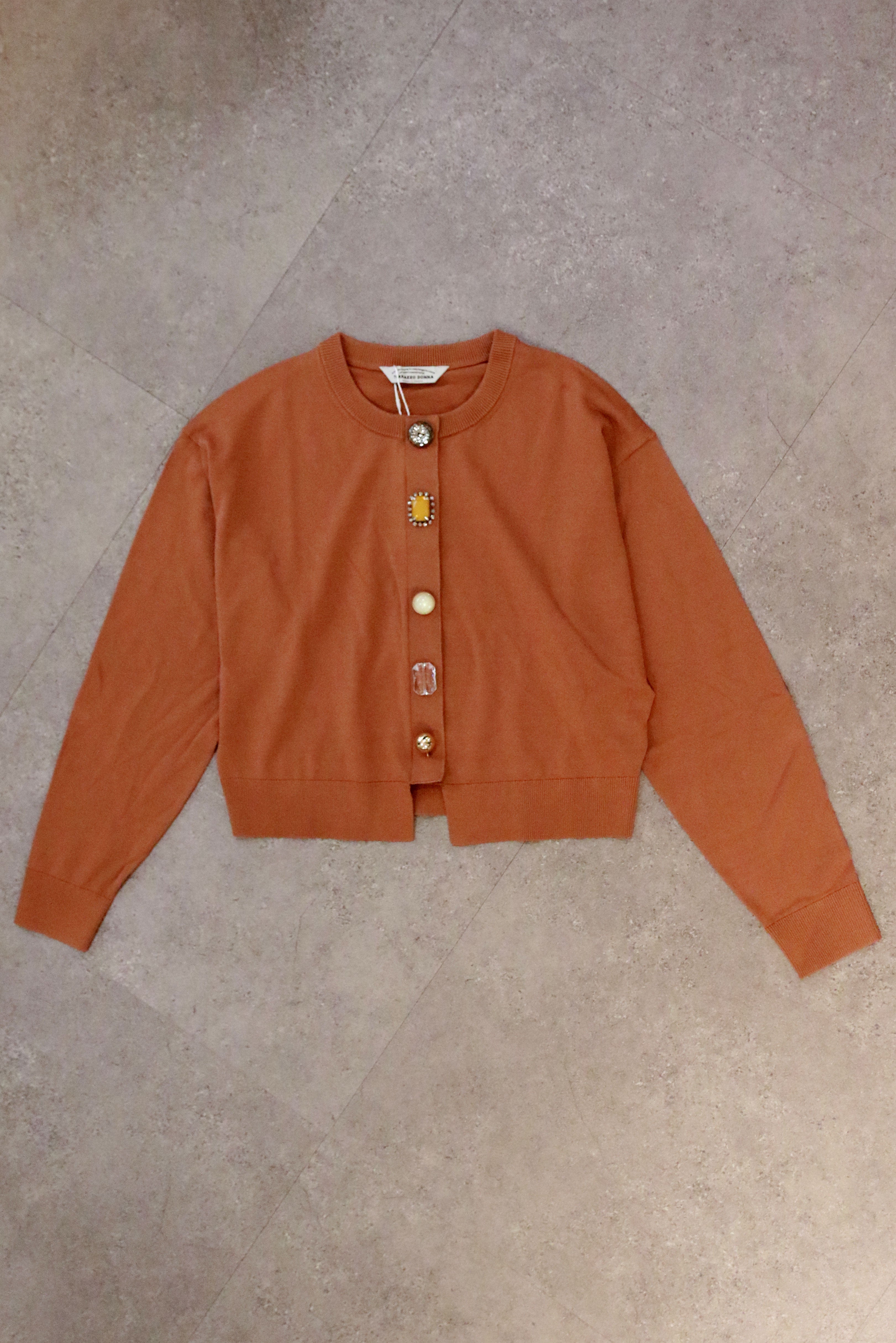 【予約終了】2026SSビジューカーディガン(6265-685)